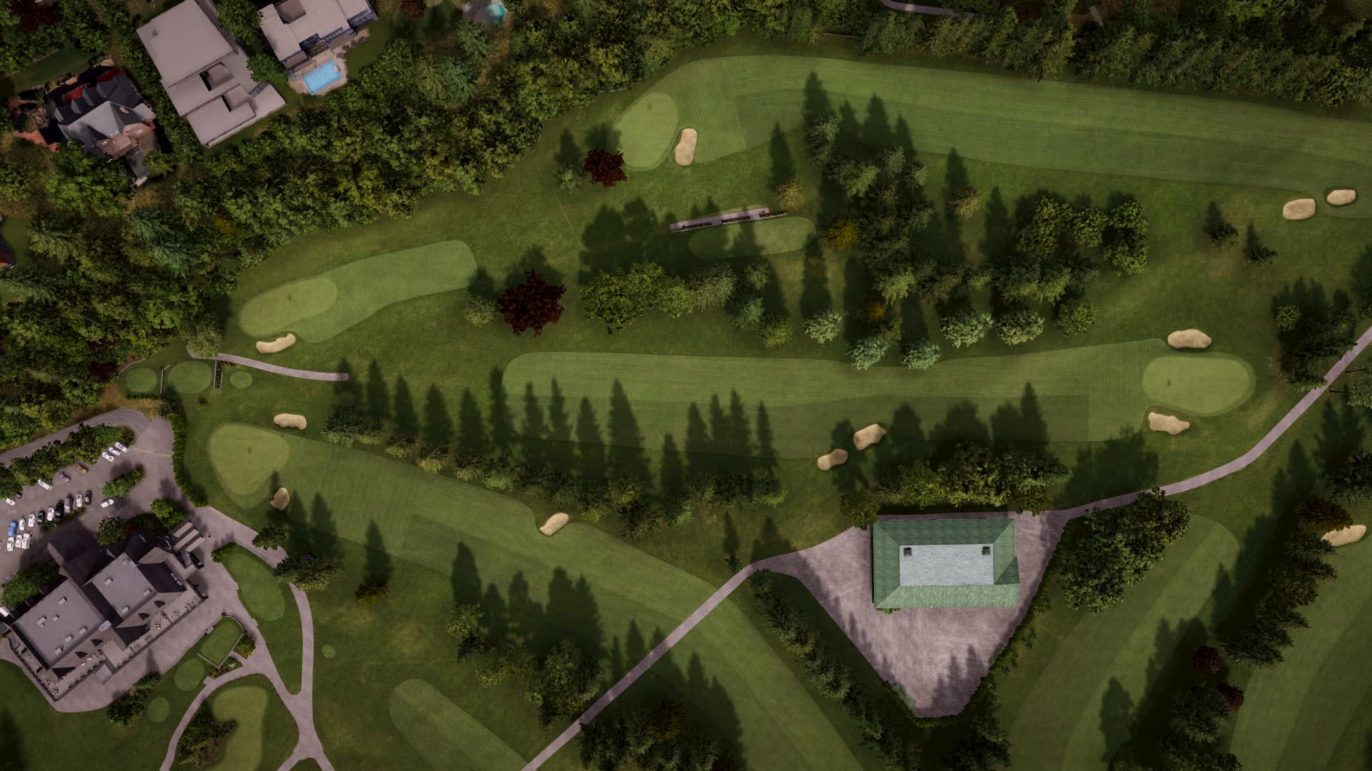 Hole 7 at Marine Drive Golf Club
