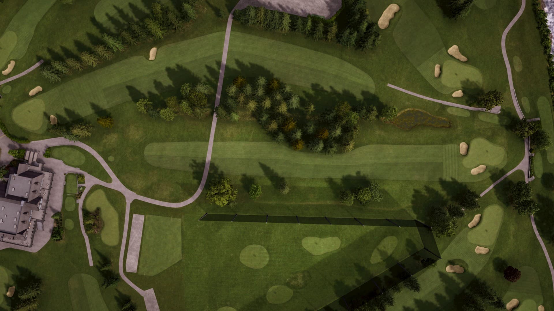 Hole 10 at Marine Drive Golf Club
