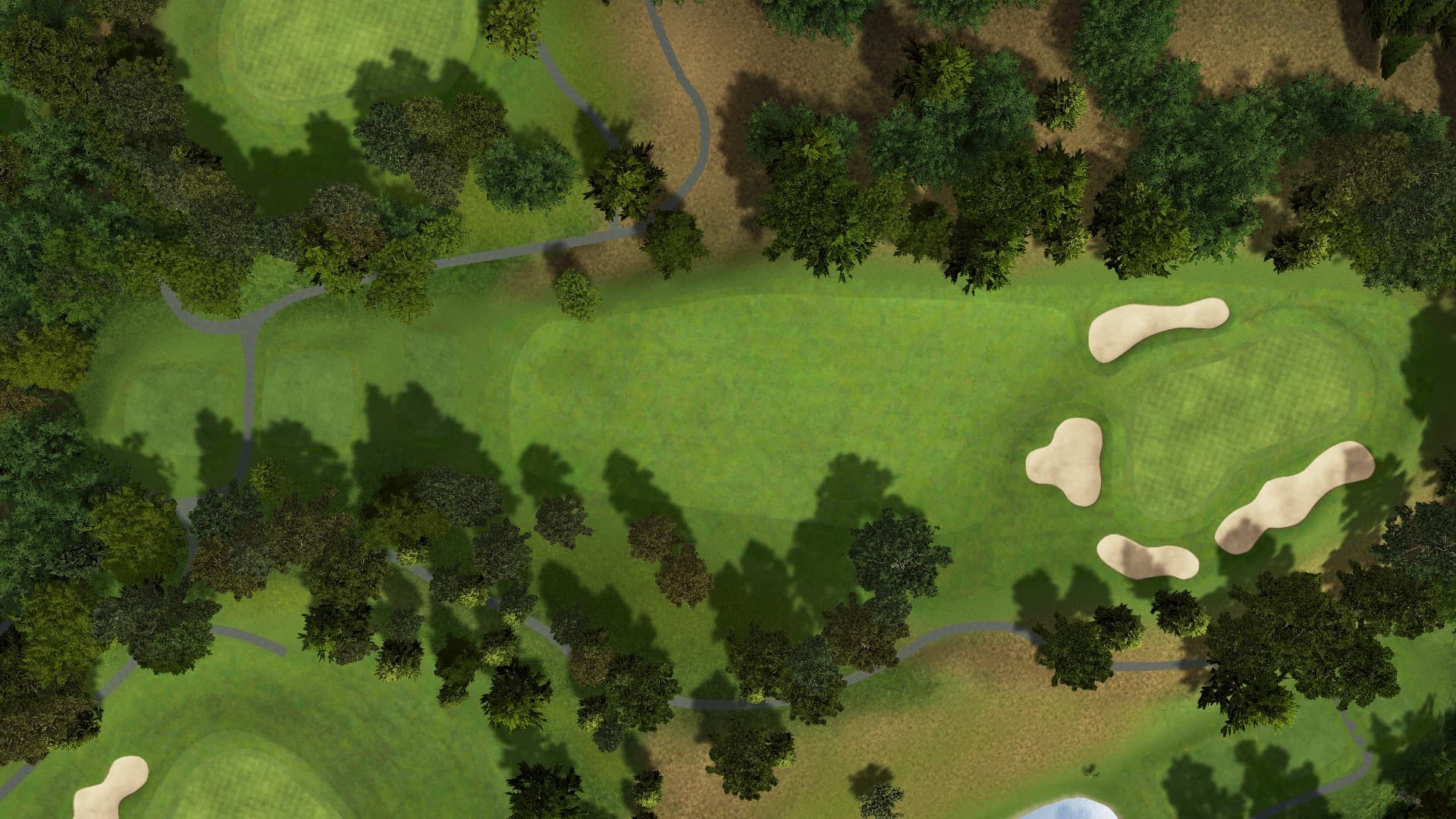 Hole 6 at Matsumoto Asama Country Club