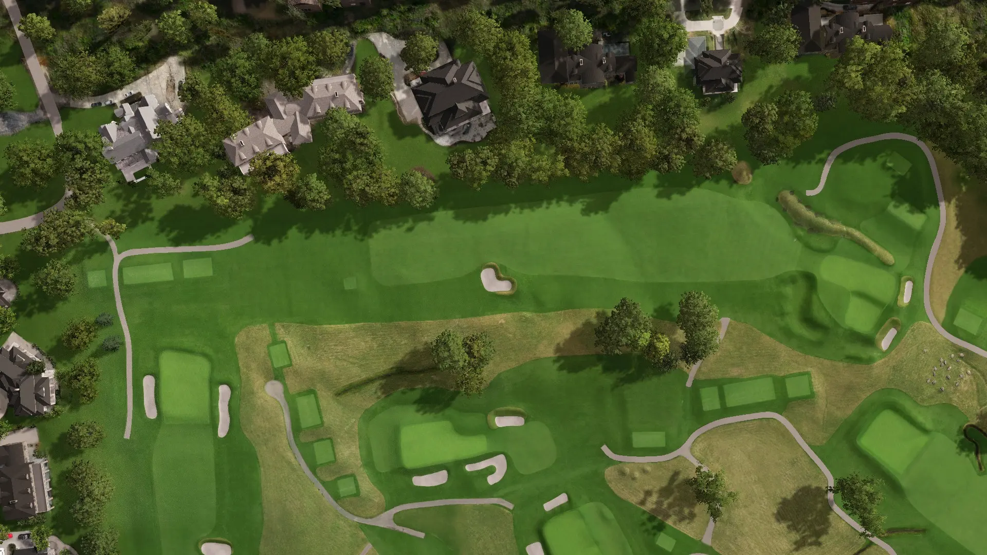 Hole 3 at Meadowbrook Country Club