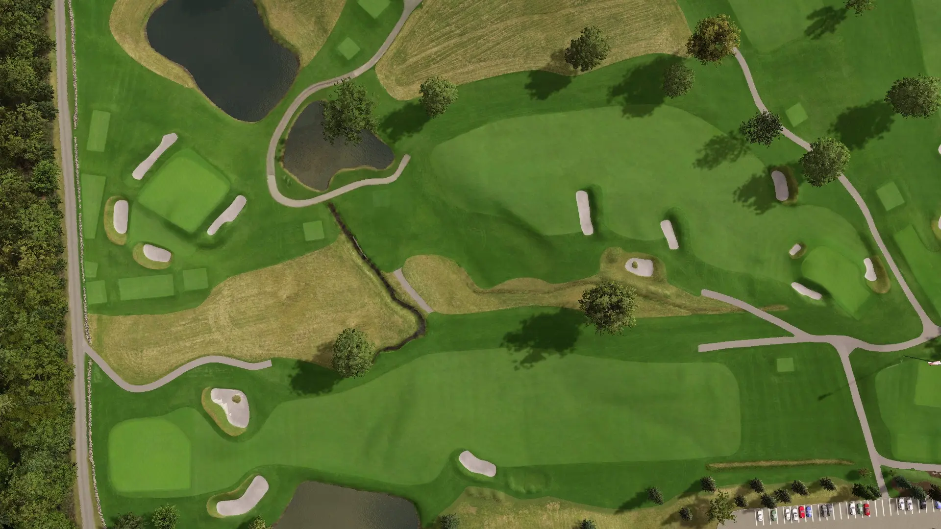 Hole 9 at Meadowbrook Country Club