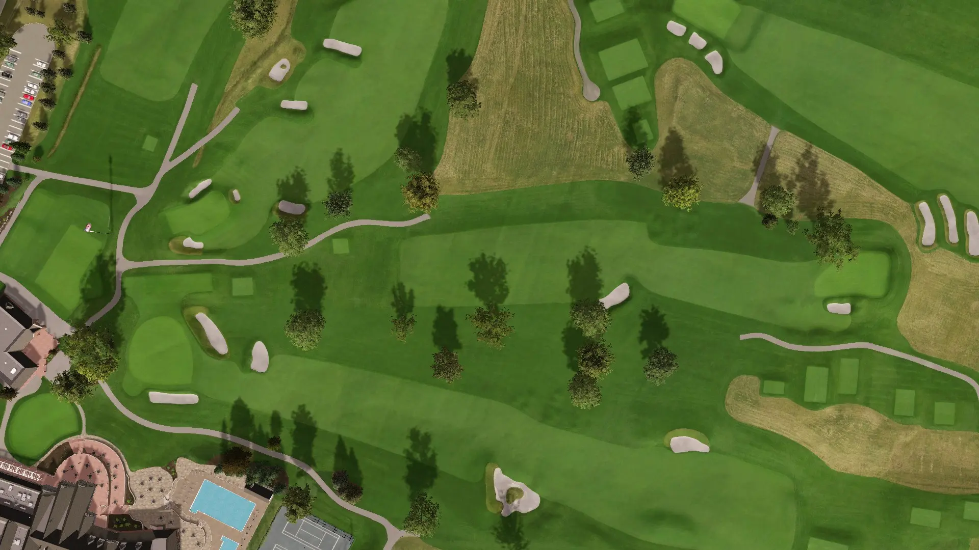 Hole 10 at Meadowbrook Country Club