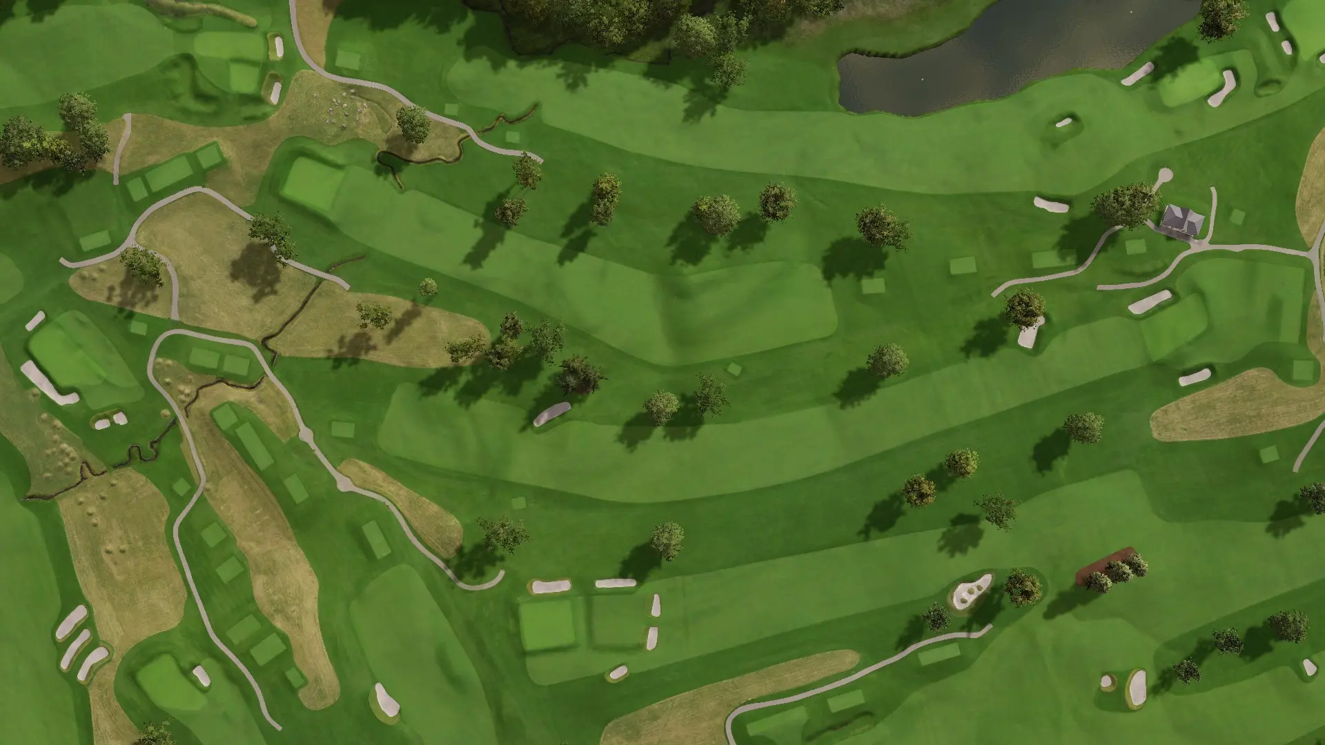 Hole 12 at Meadowbrook Country Club