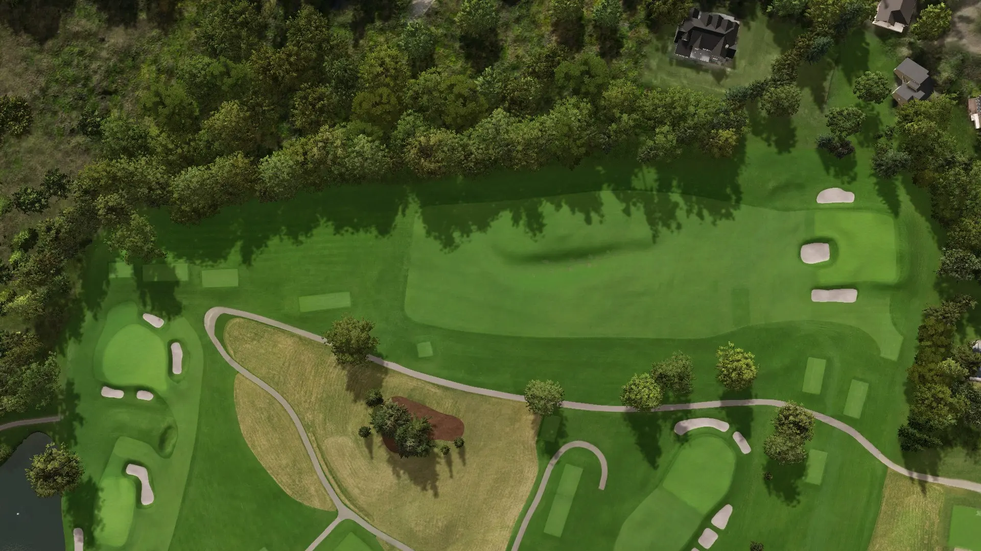 Hole 14 at Meadowbrook Country Club