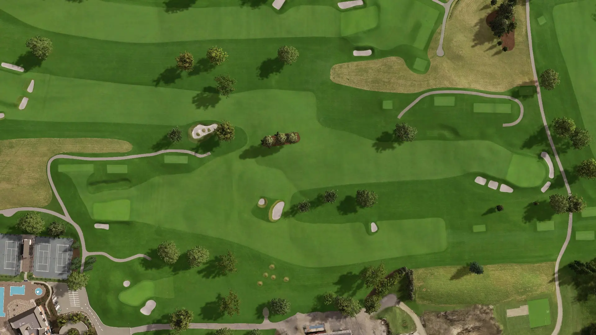 Hole 16 at Meadowbrook Country Club