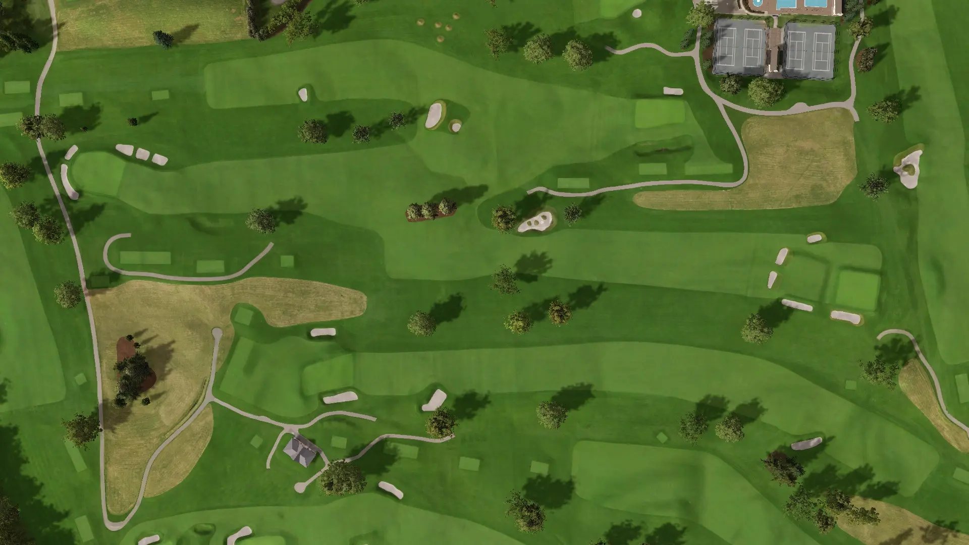 Hole 17 at Meadowbrook Country Club