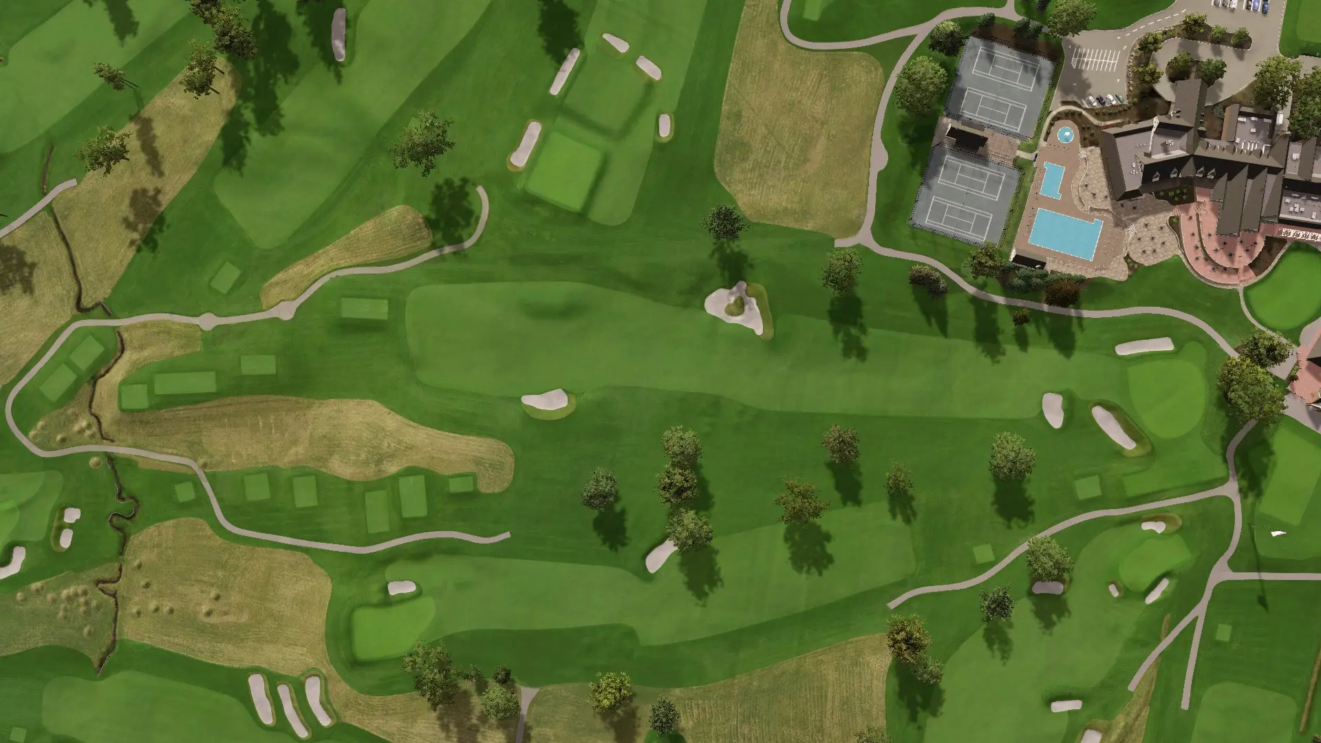 Hole 18 at Meadowbrook Country Club