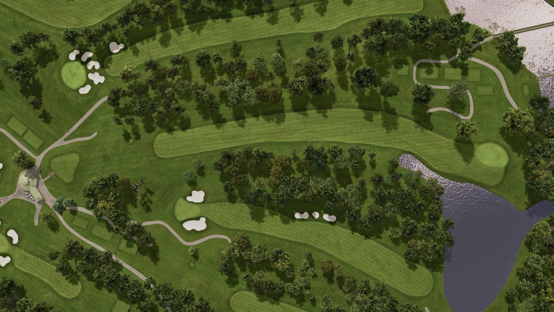 Hole 12 at Medinah Country Club
