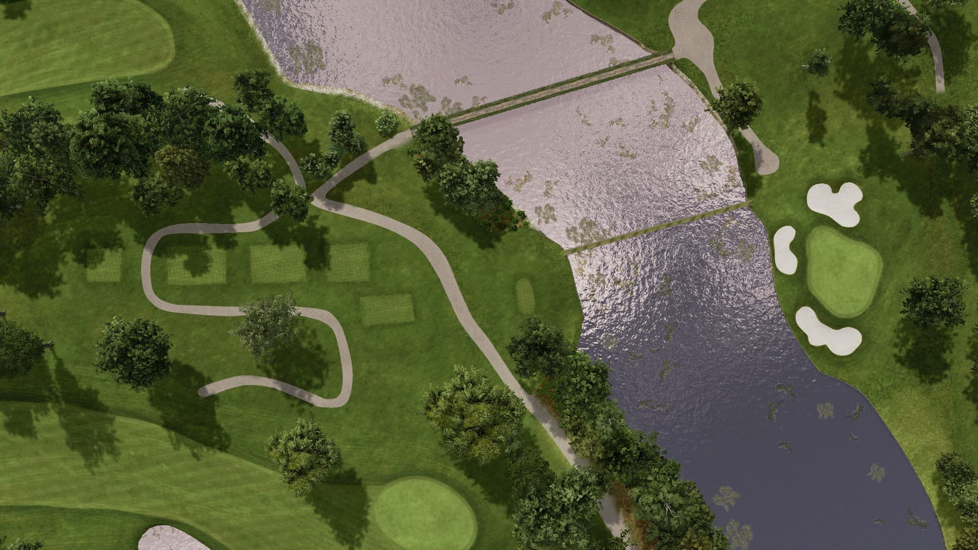 Hole 13 at Medinah Country Club