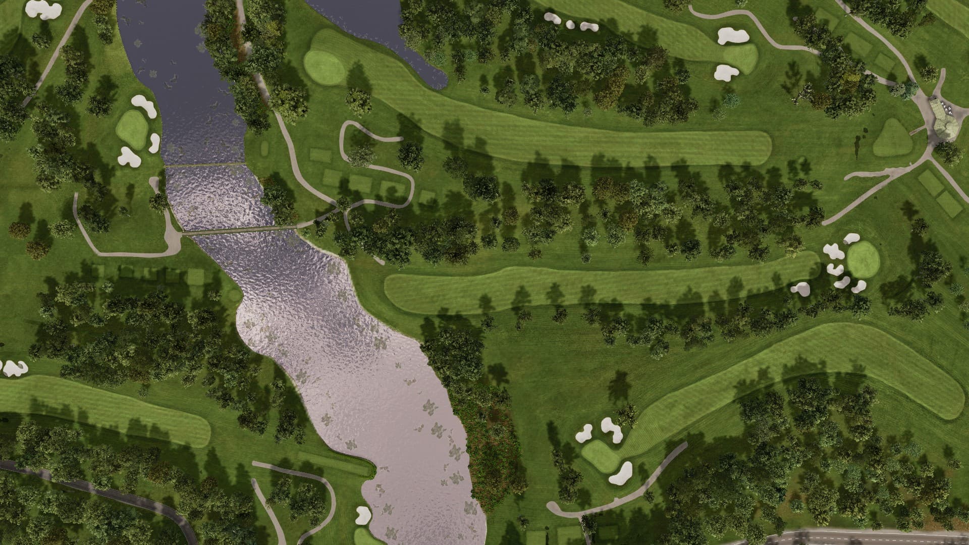 Hole 14 at Medinah Country Club