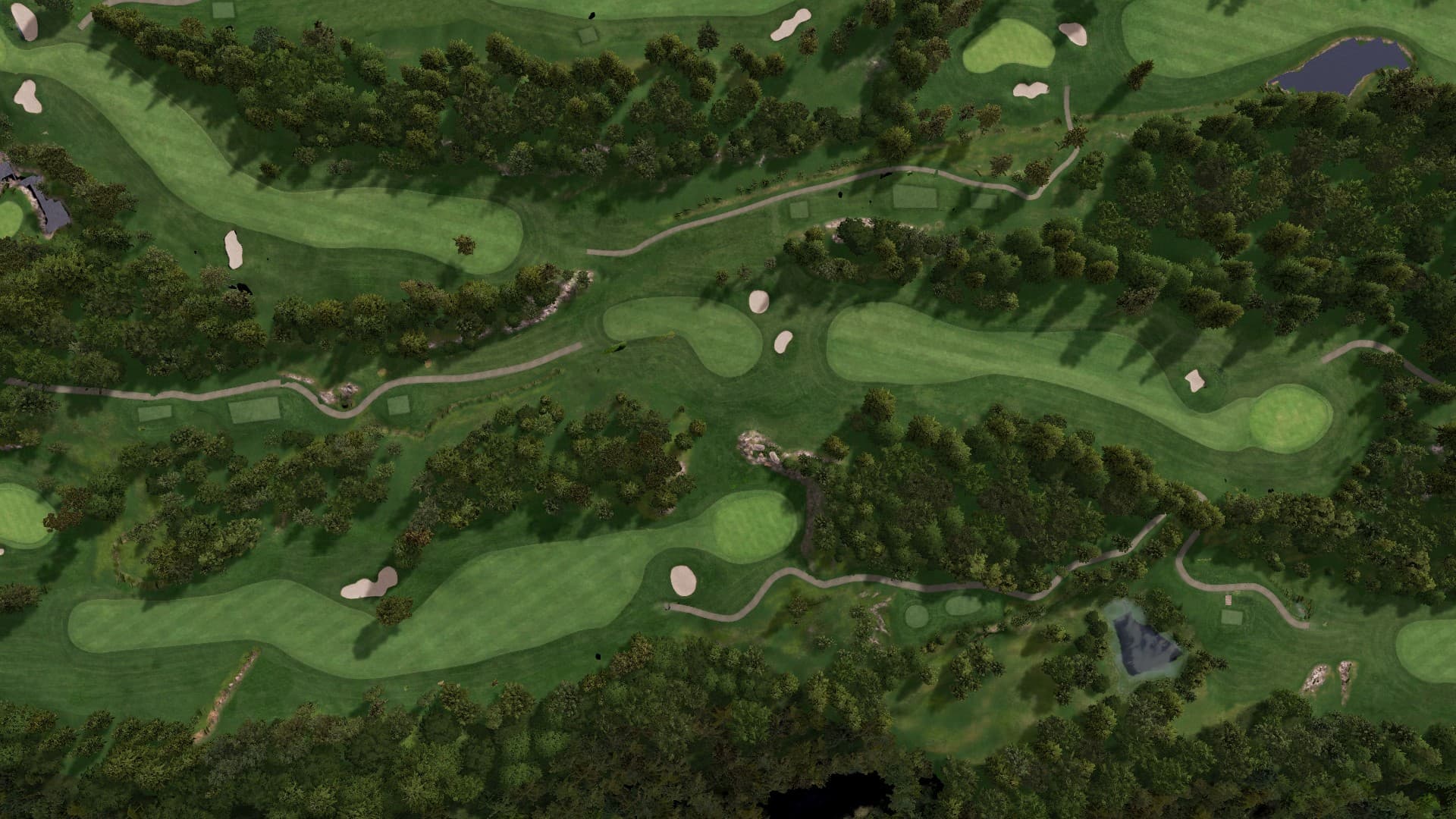 Hole 12 at Meland Golf Club