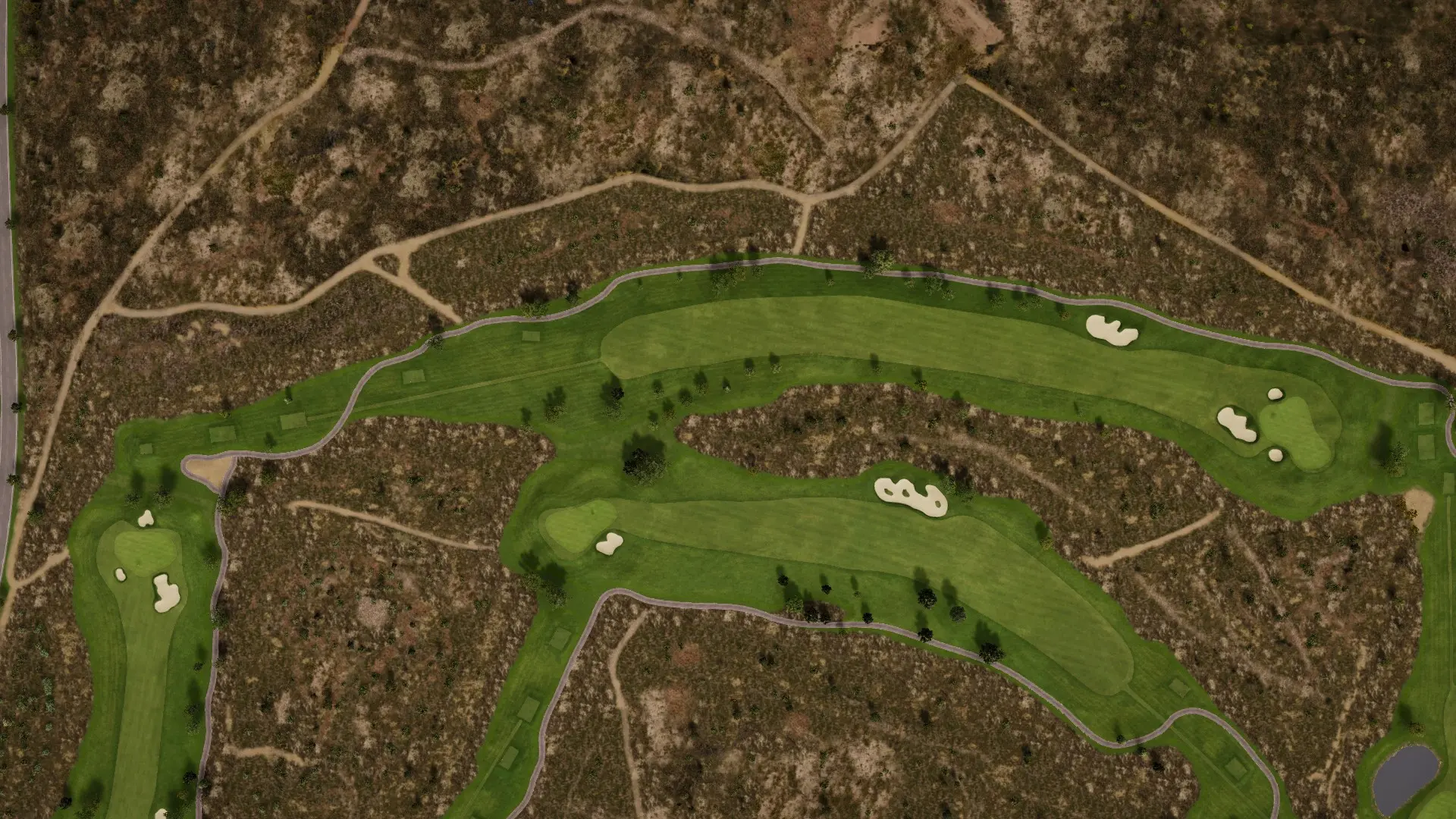 Hole 2 at Midland Country Club