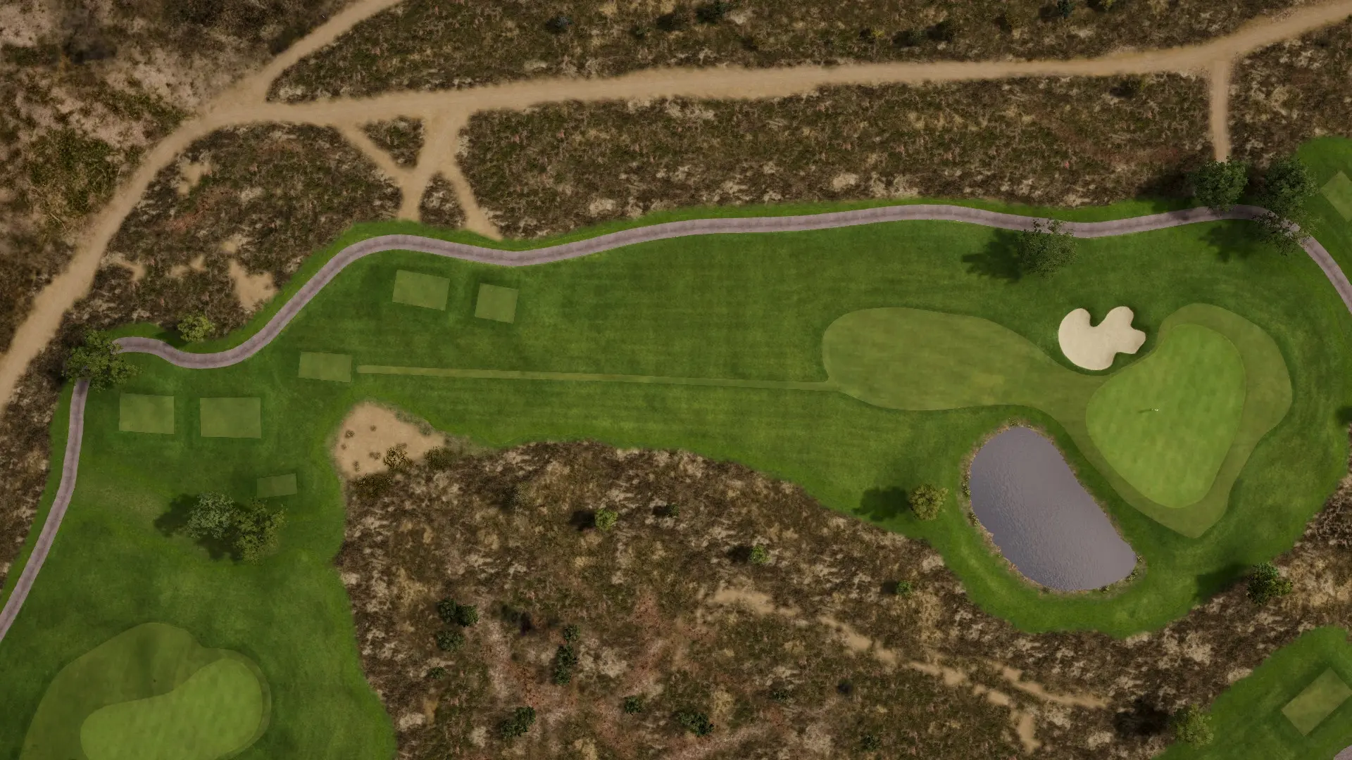 Hole 3 at Midland Country Club