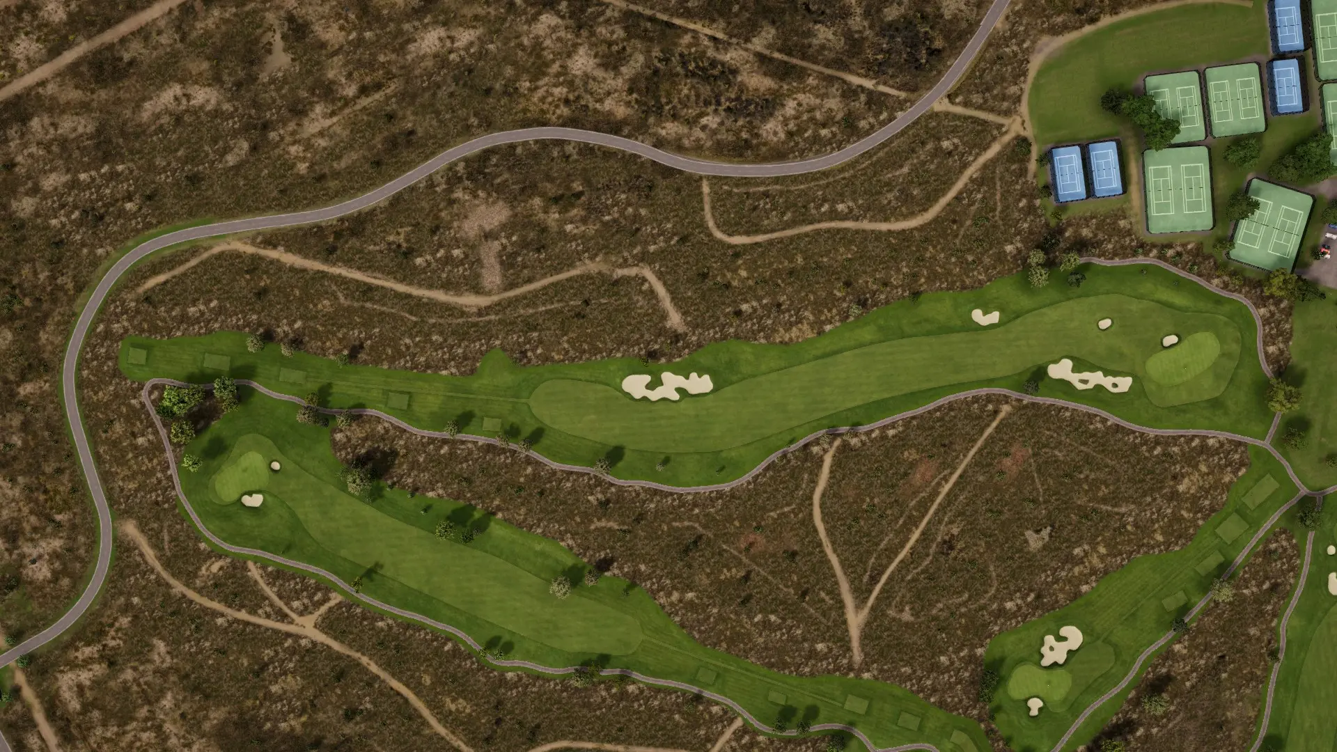 Hole 15 at Midland Country Club