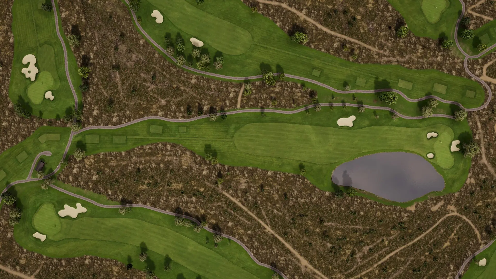 Hole 17 at Midland Country Club