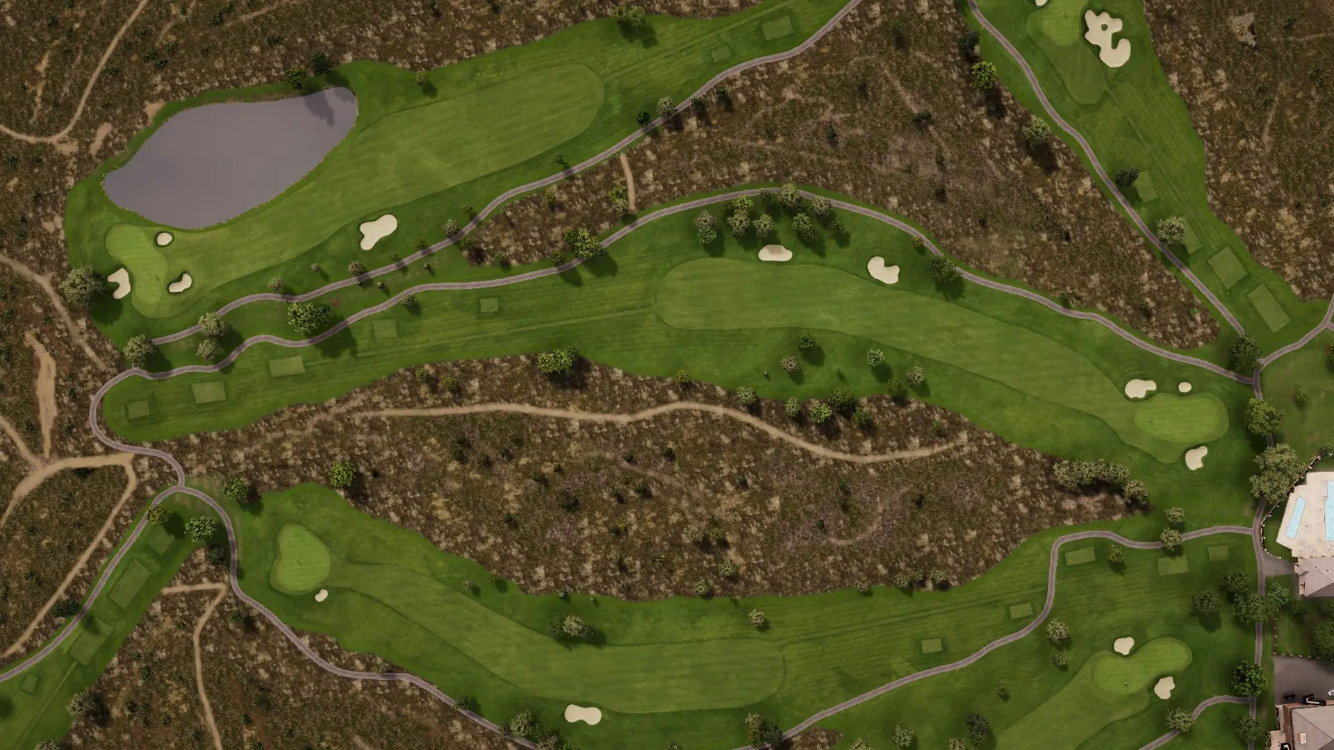 Hole 18 at Midland Country Club