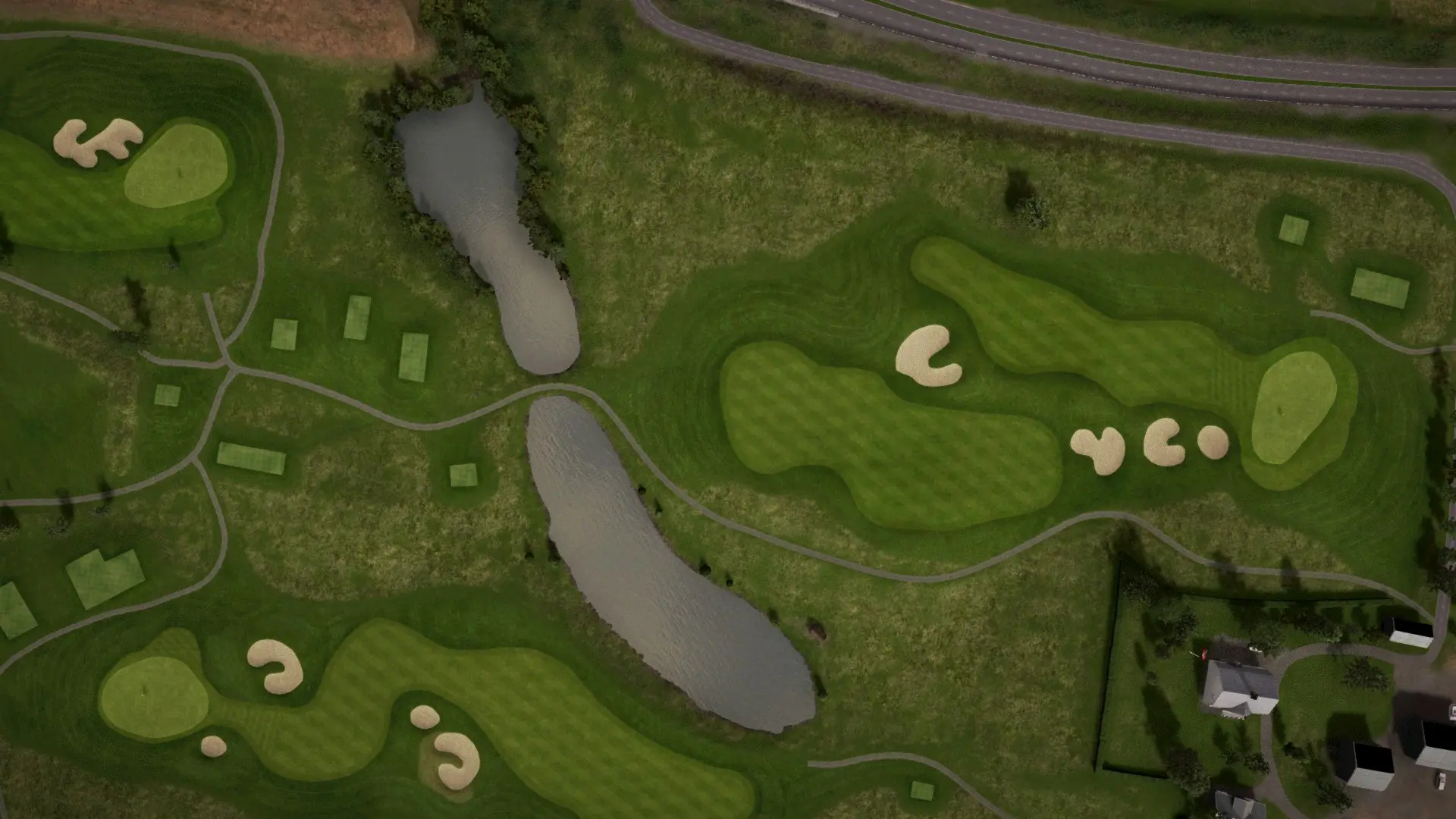 Hole 2 at Miklagard GolfKlubb