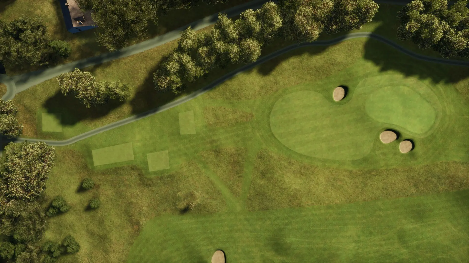 Hole 9 at Modry Las Golf Resort