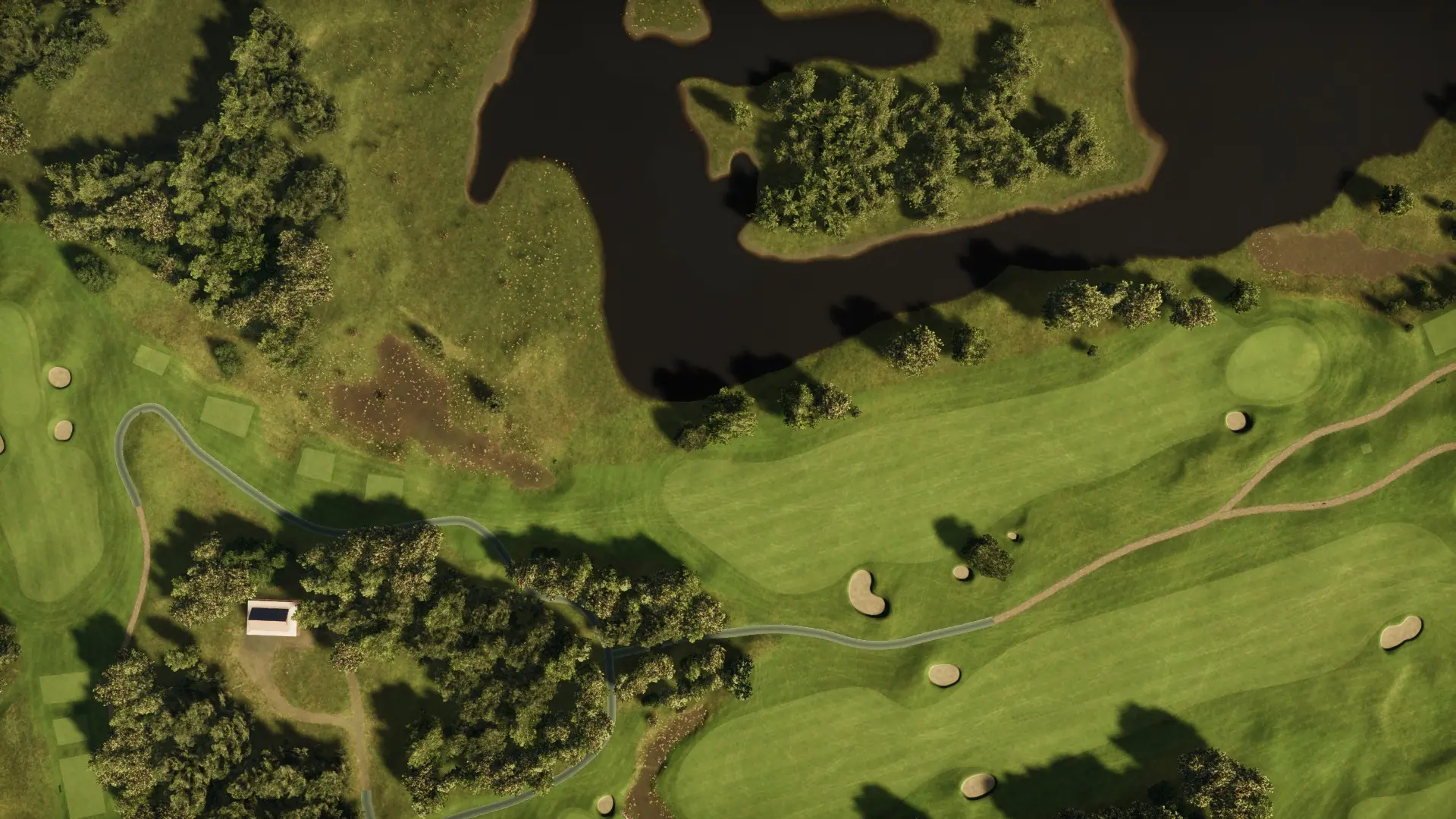 Hole 14 at Modry Las Golf Resort