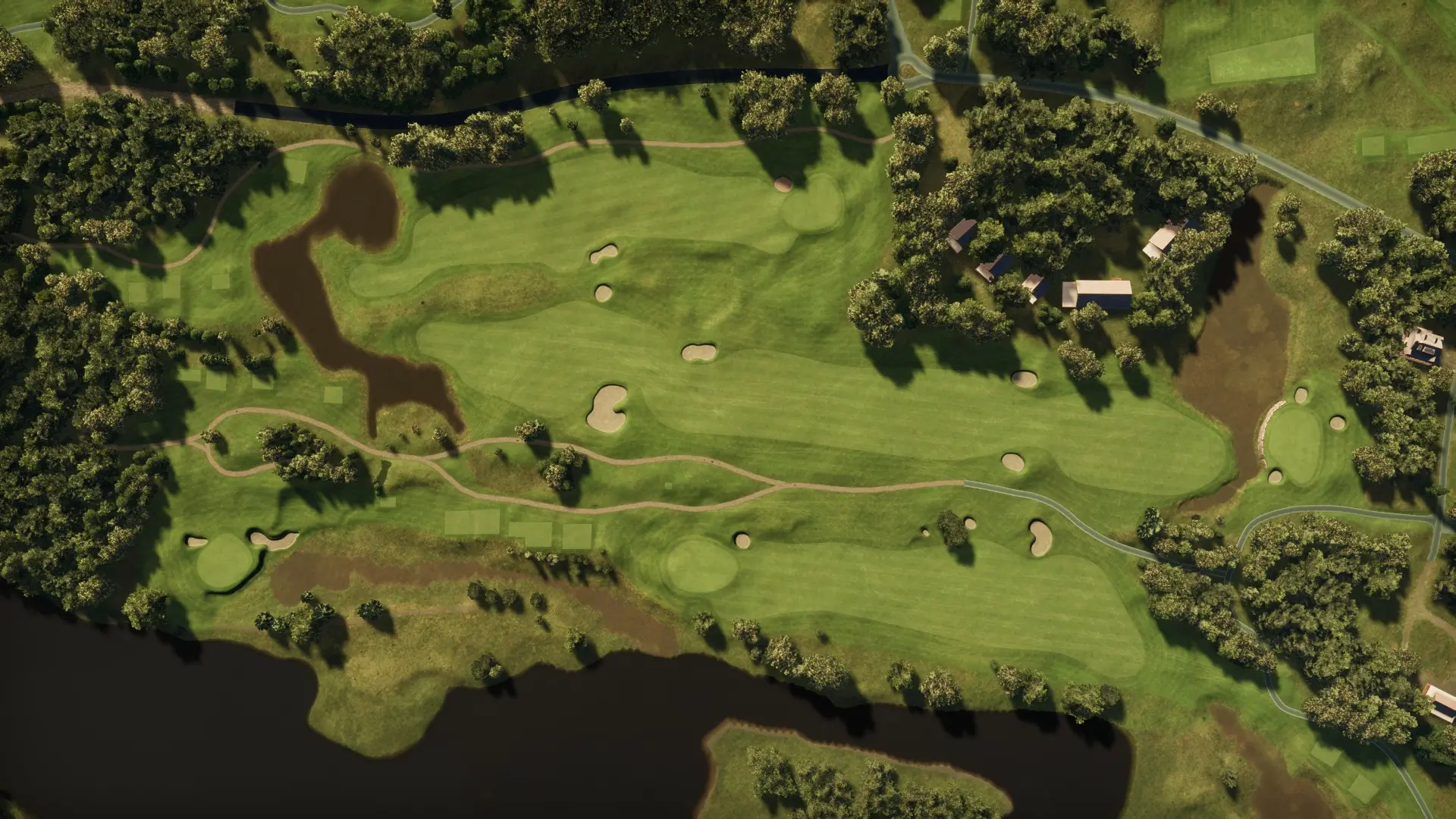 Hole 16 at Modry Las Golf Resort