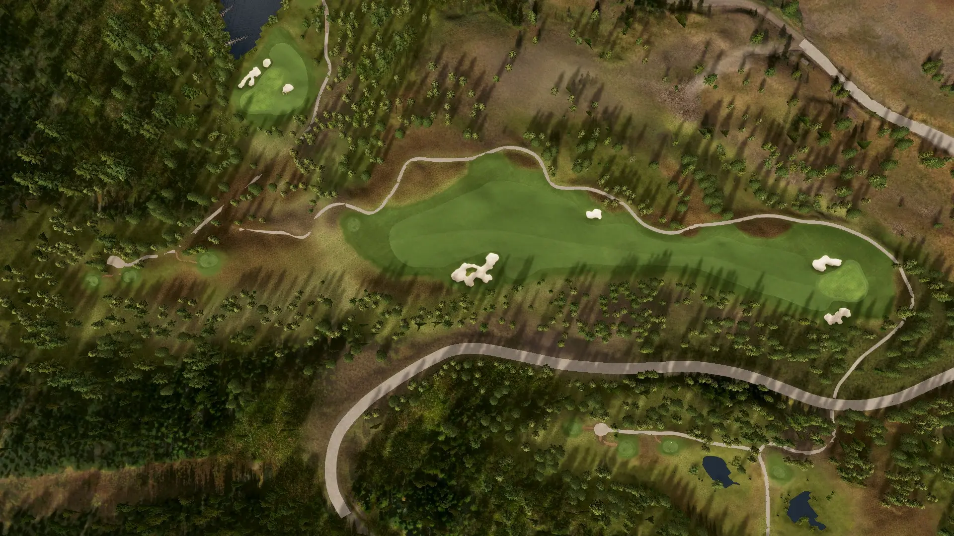 Hole 8 at The Reserve at Moonlight Basin