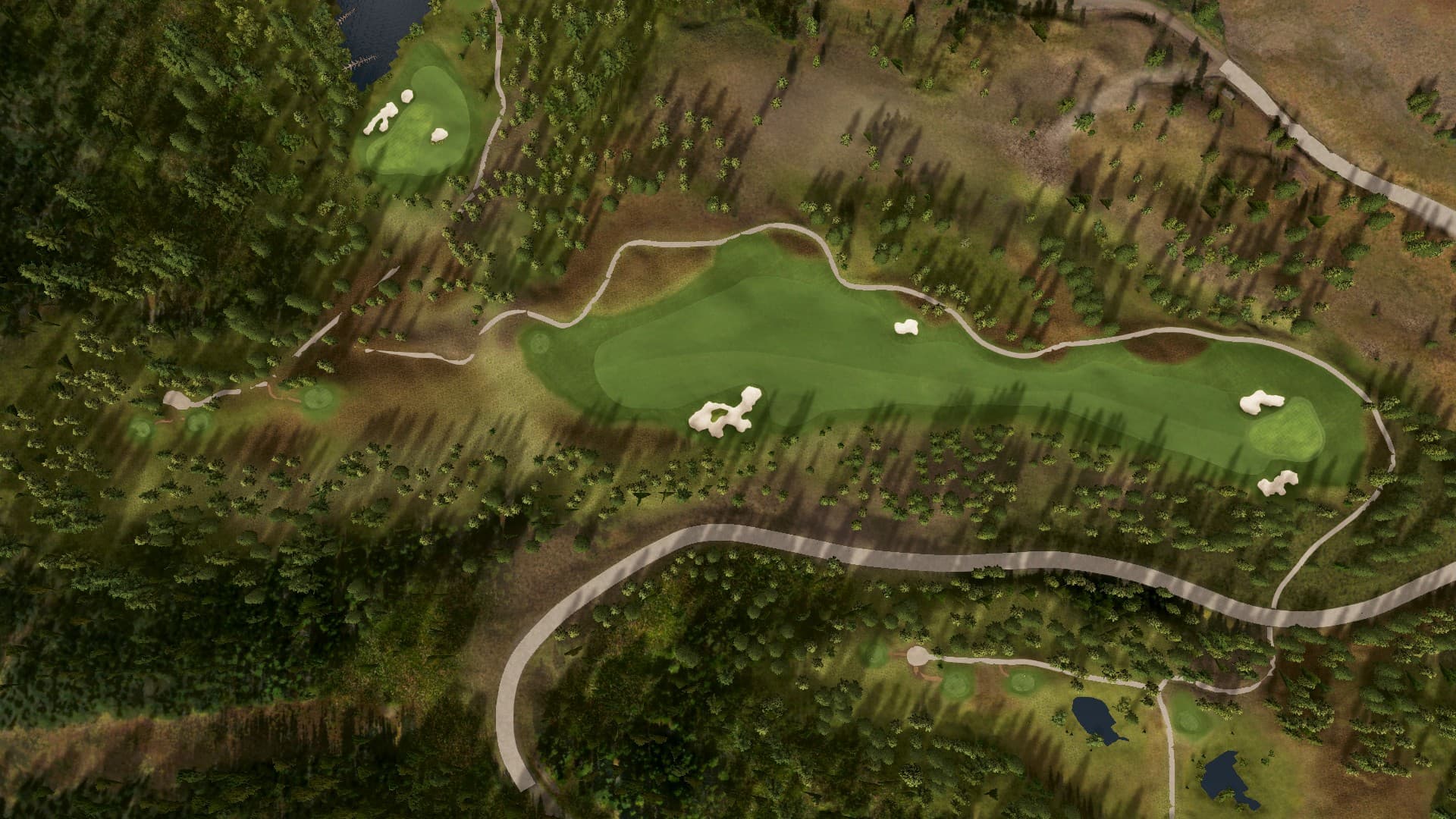 Hole 8 at The Reserve at Moonlight Basin