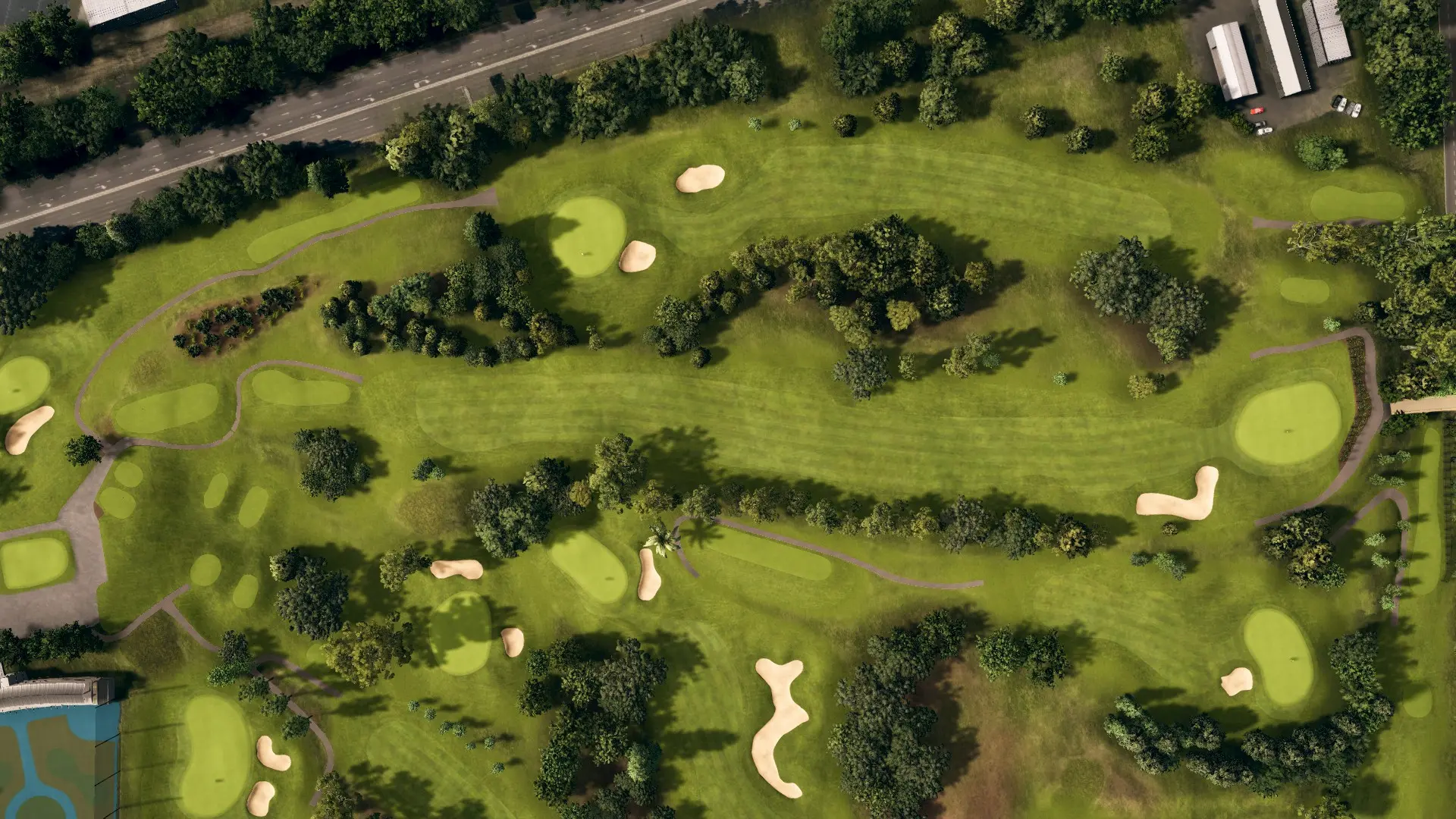 Hole 1 at Moore Park Golf Course