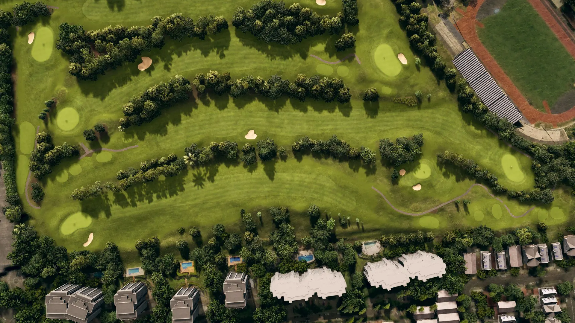 Hole 4 at Moore Park Golf Course
