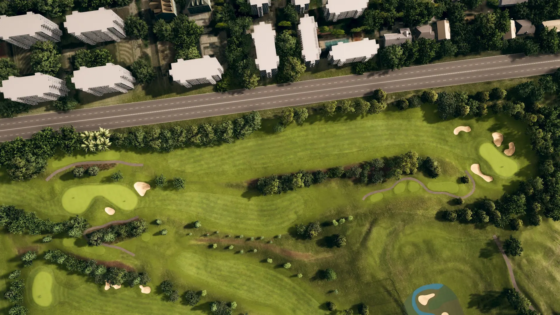Hole 16 at Moore Park Golf Course