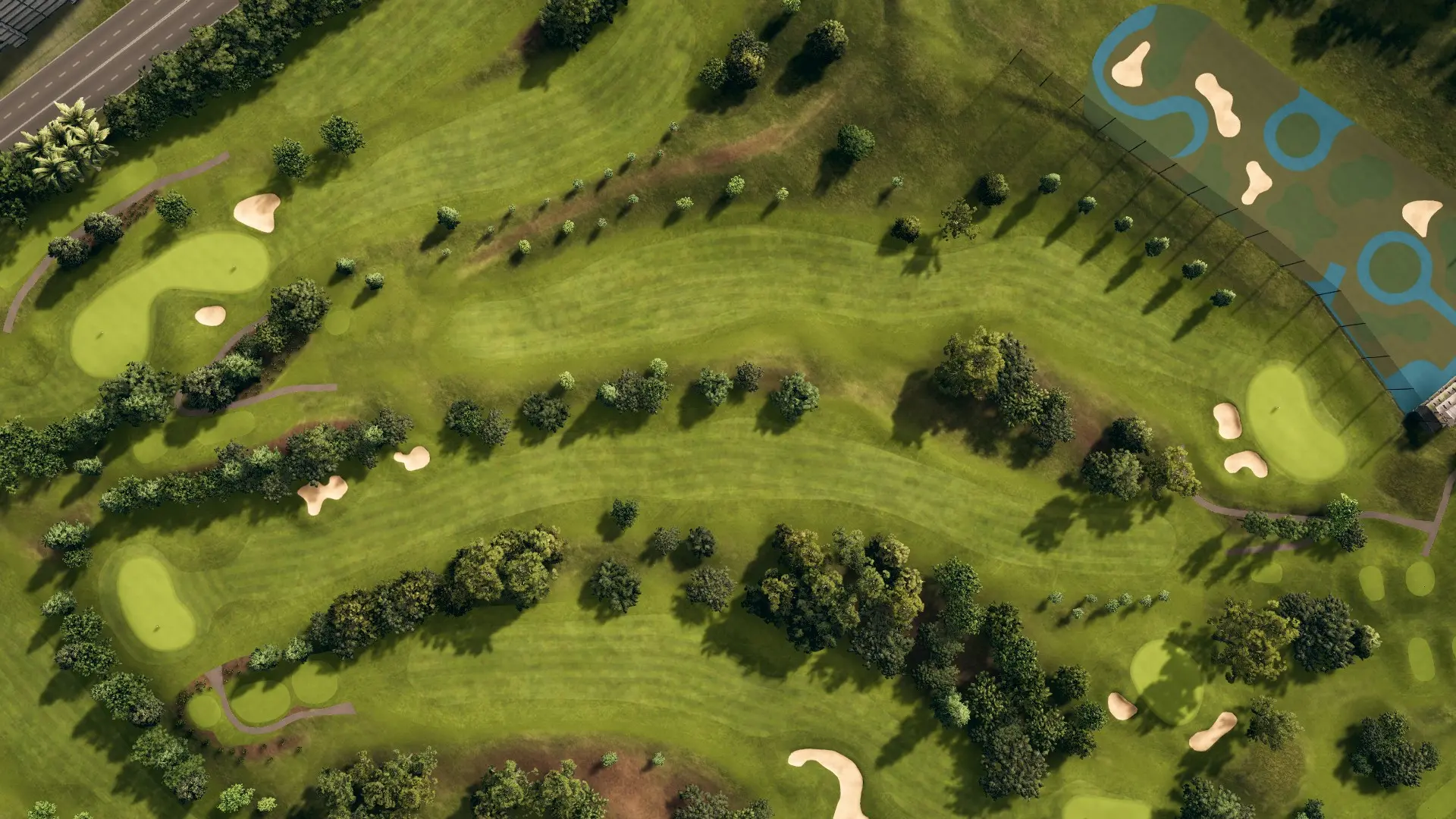 Hole 18 at Moore Park Golf Course