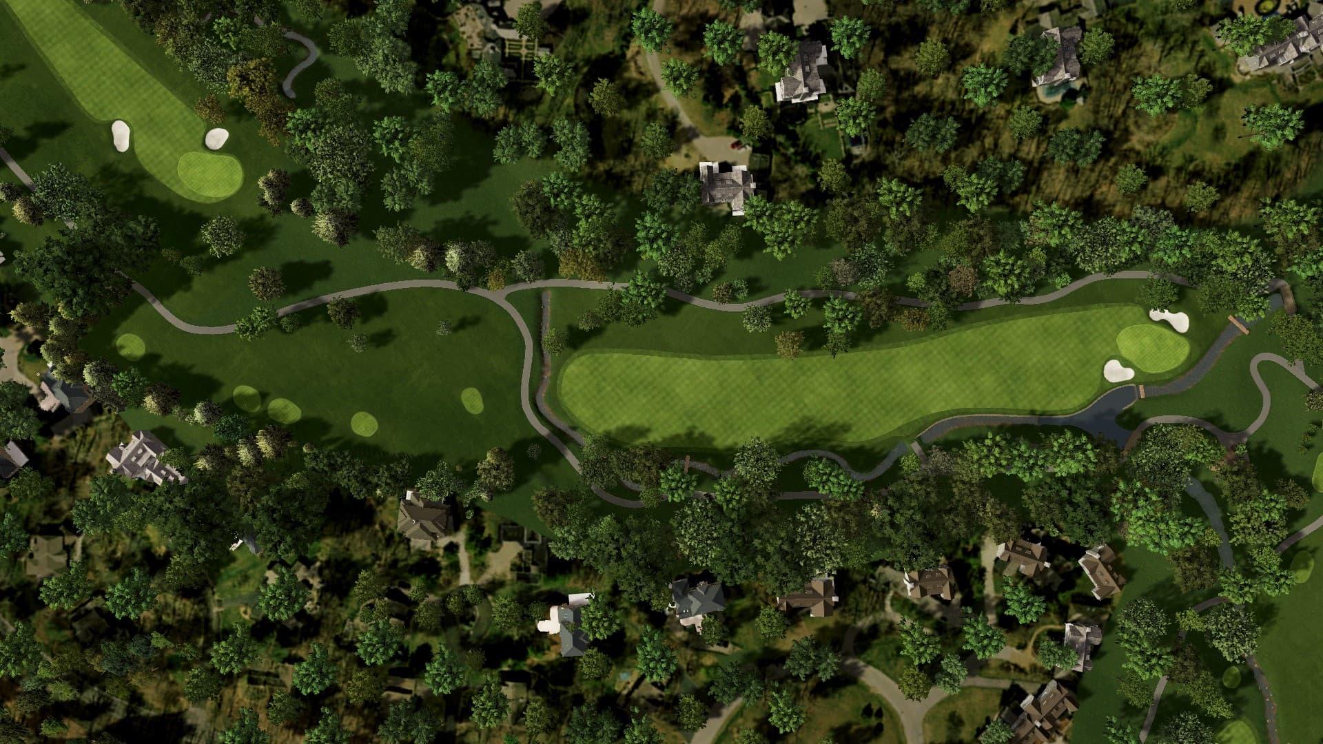Hole 2 at Muirfield Village G.C. 2021