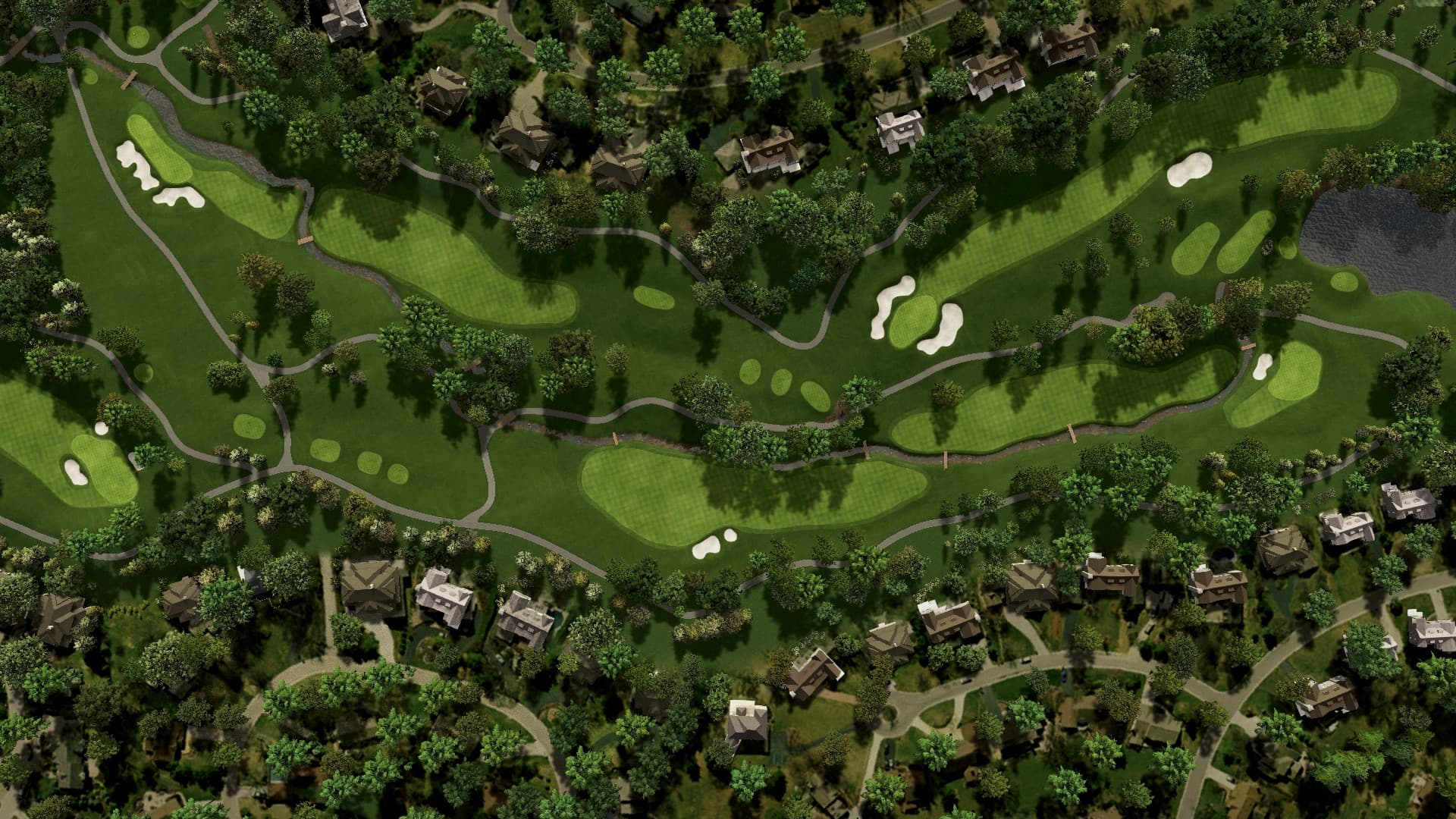 Hole 11 at Muirfield Village G.C. 2021