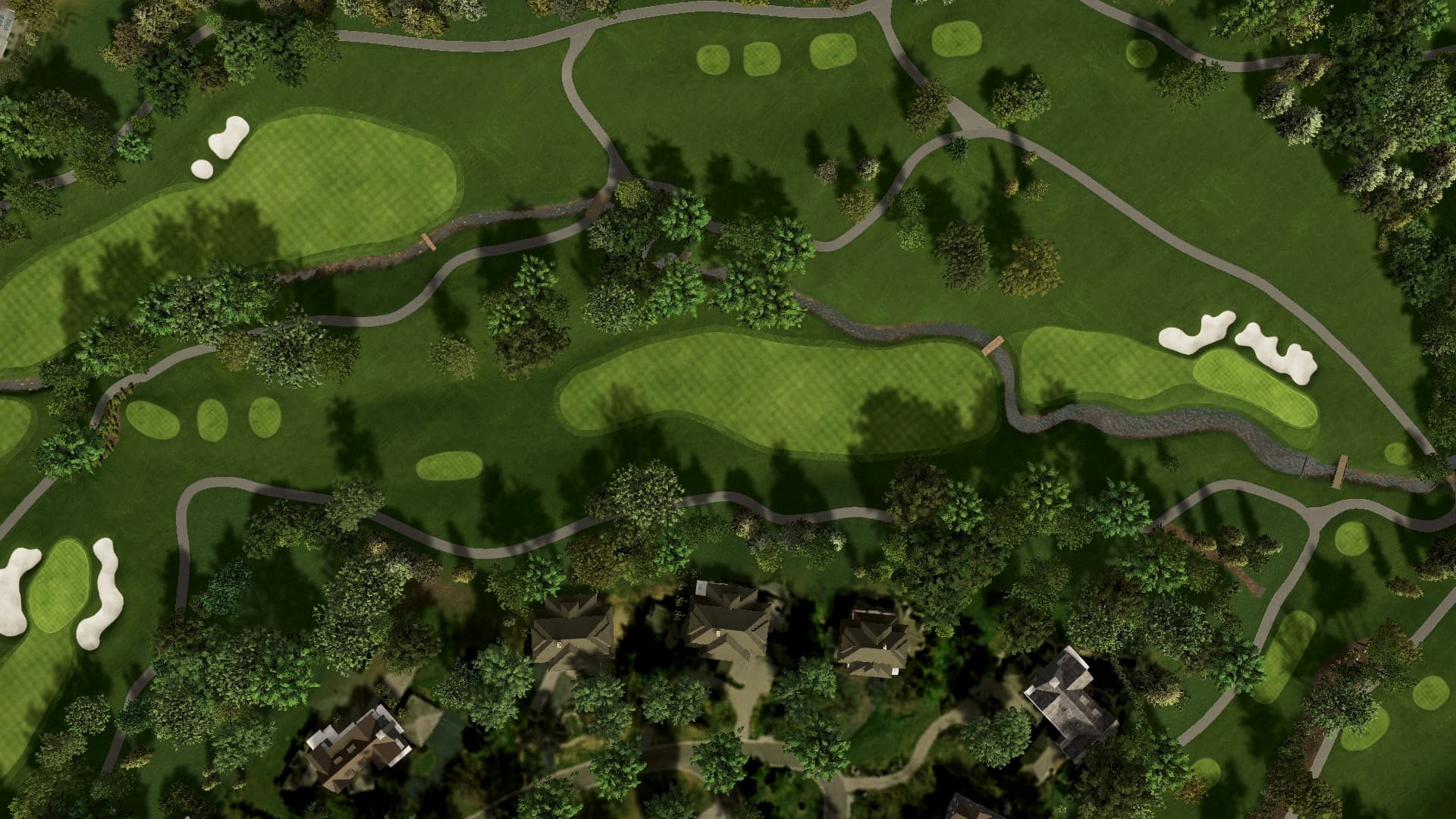 Hole 14 at Muirfield Village G.C. 2021