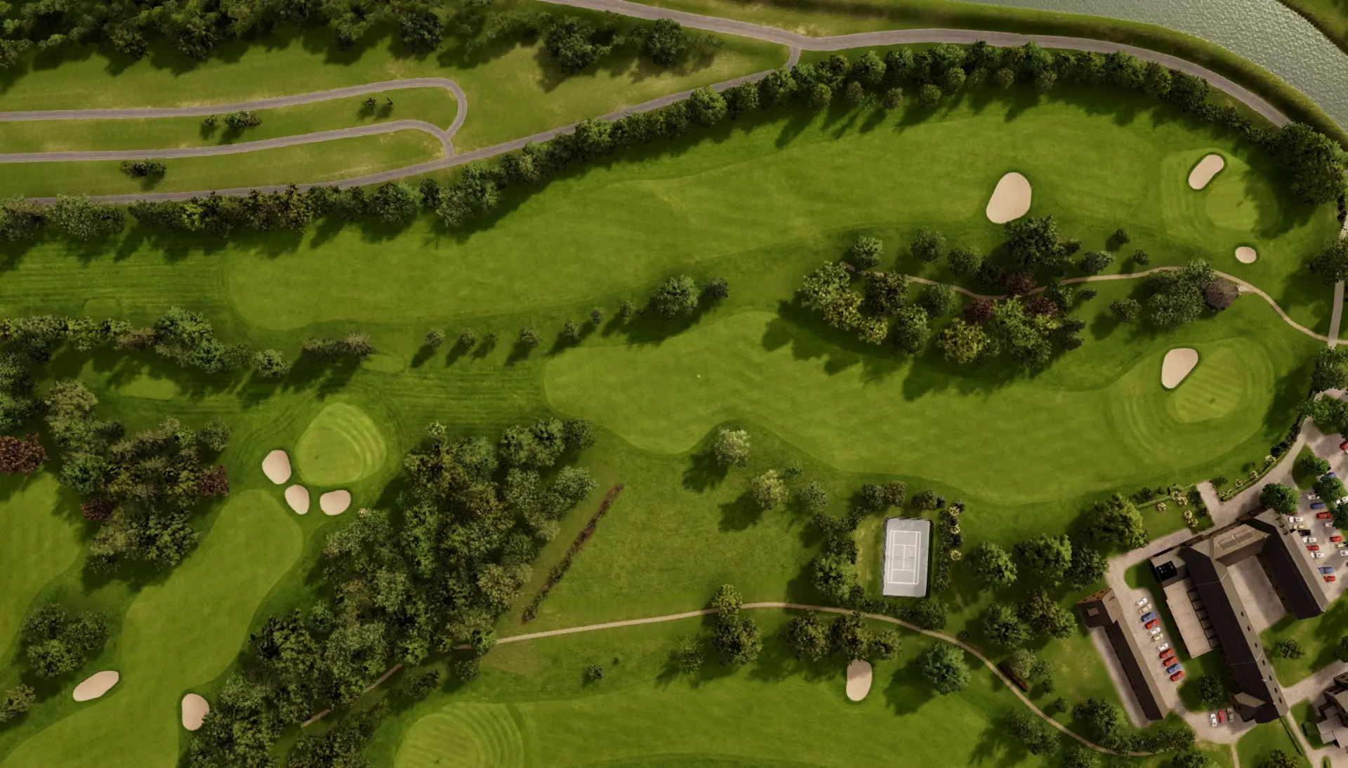 Hole 18 at Murhof Golf Club