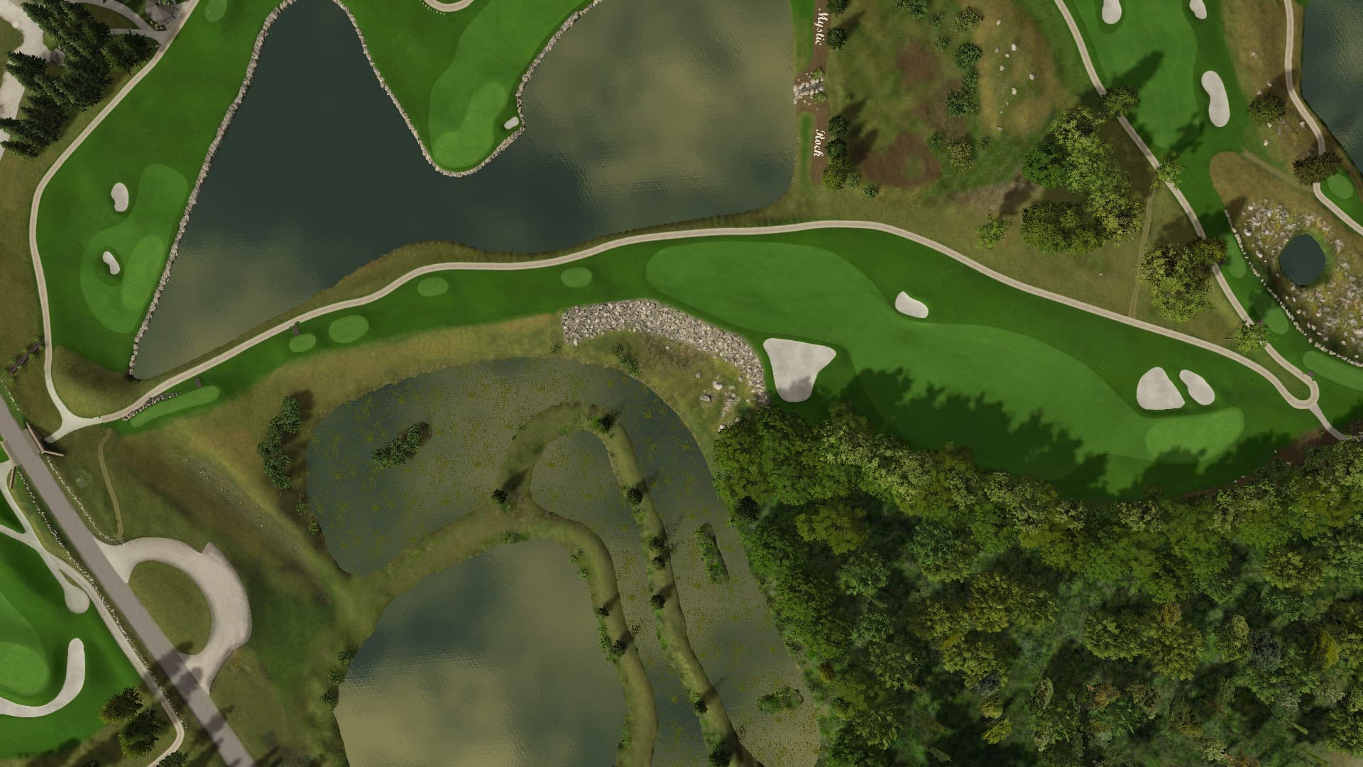 Hole 2 at Nemacolin- Mystic Rock