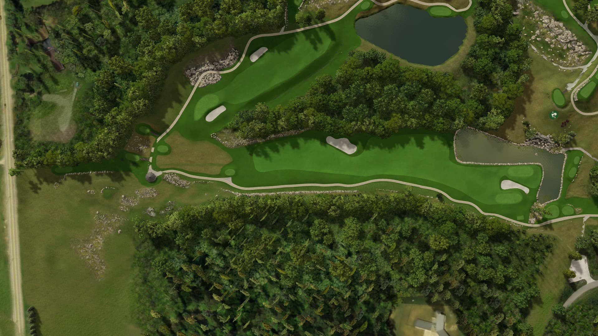 Hole 5 at Nemacolin- Mystic Rock