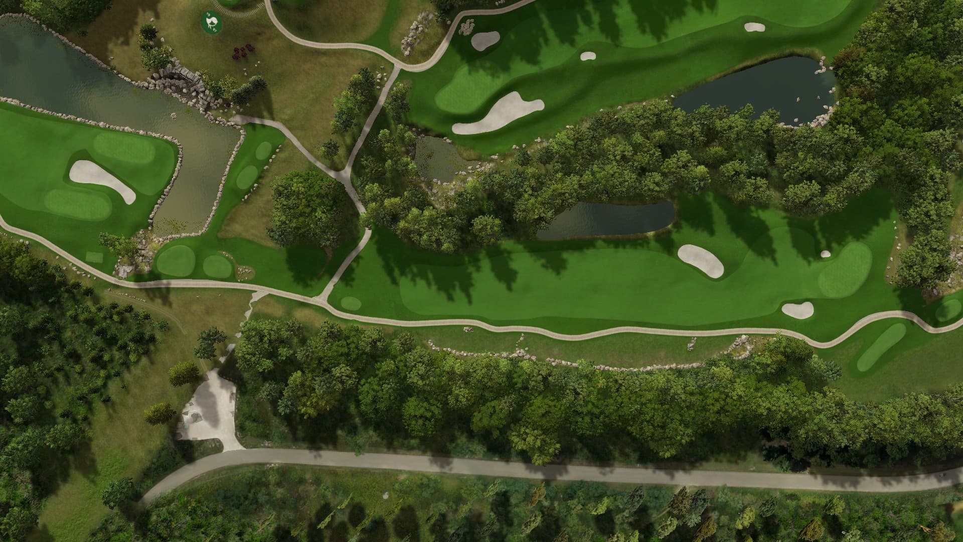 Hole 6 at Nemacolin- Mystic Rock
