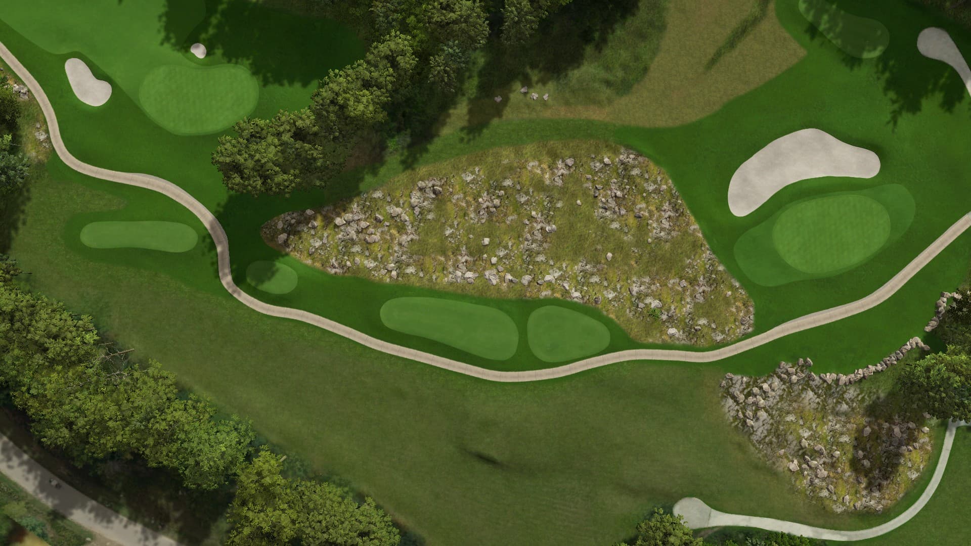 Hole 7 at Nemacolin- Mystic Rock