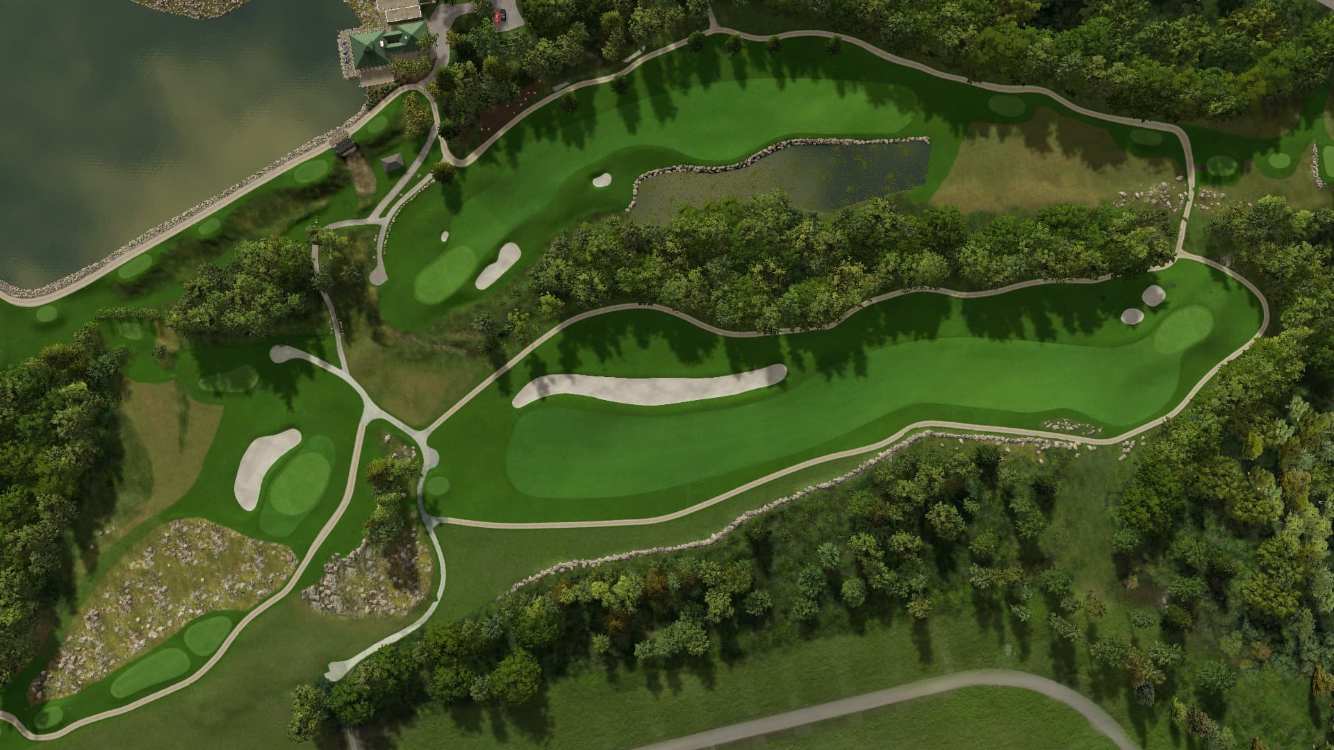 Hole 8 at Nemacolin- Mystic Rock