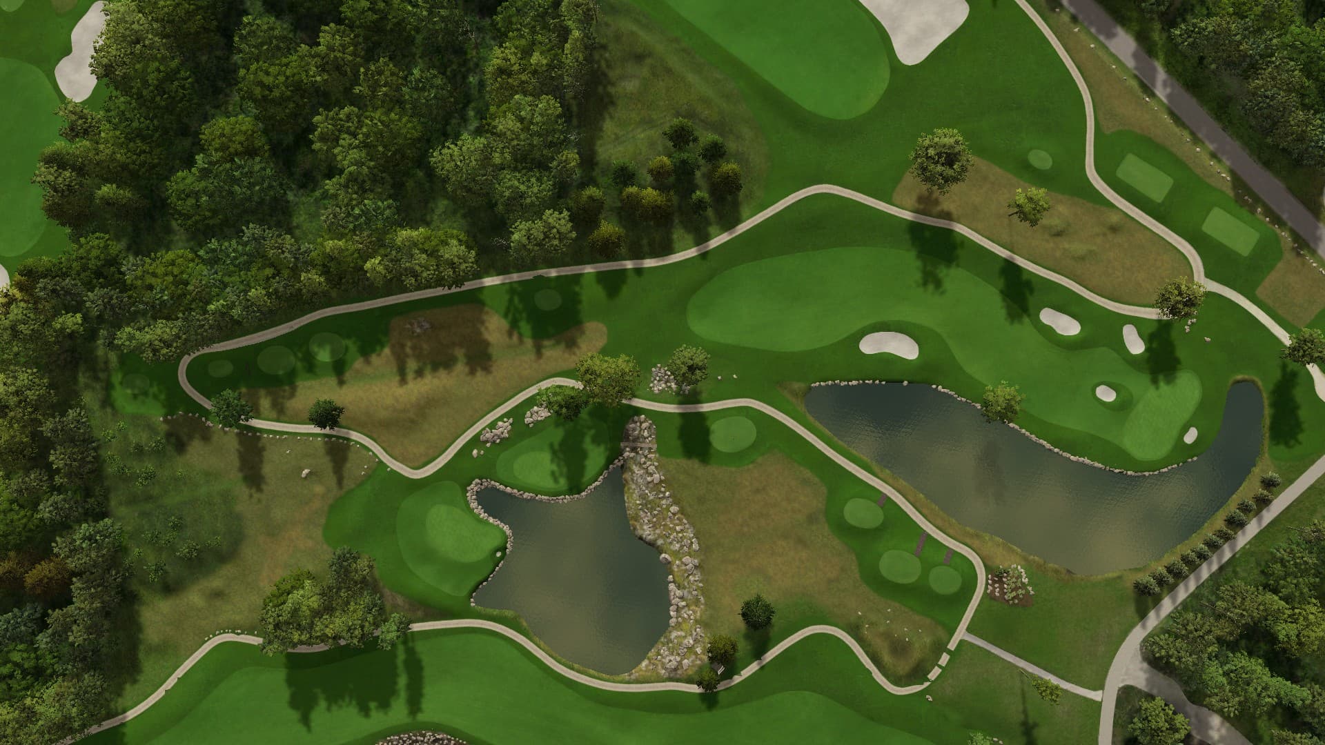 Hole 13 at Nemacolin- Mystic Rock