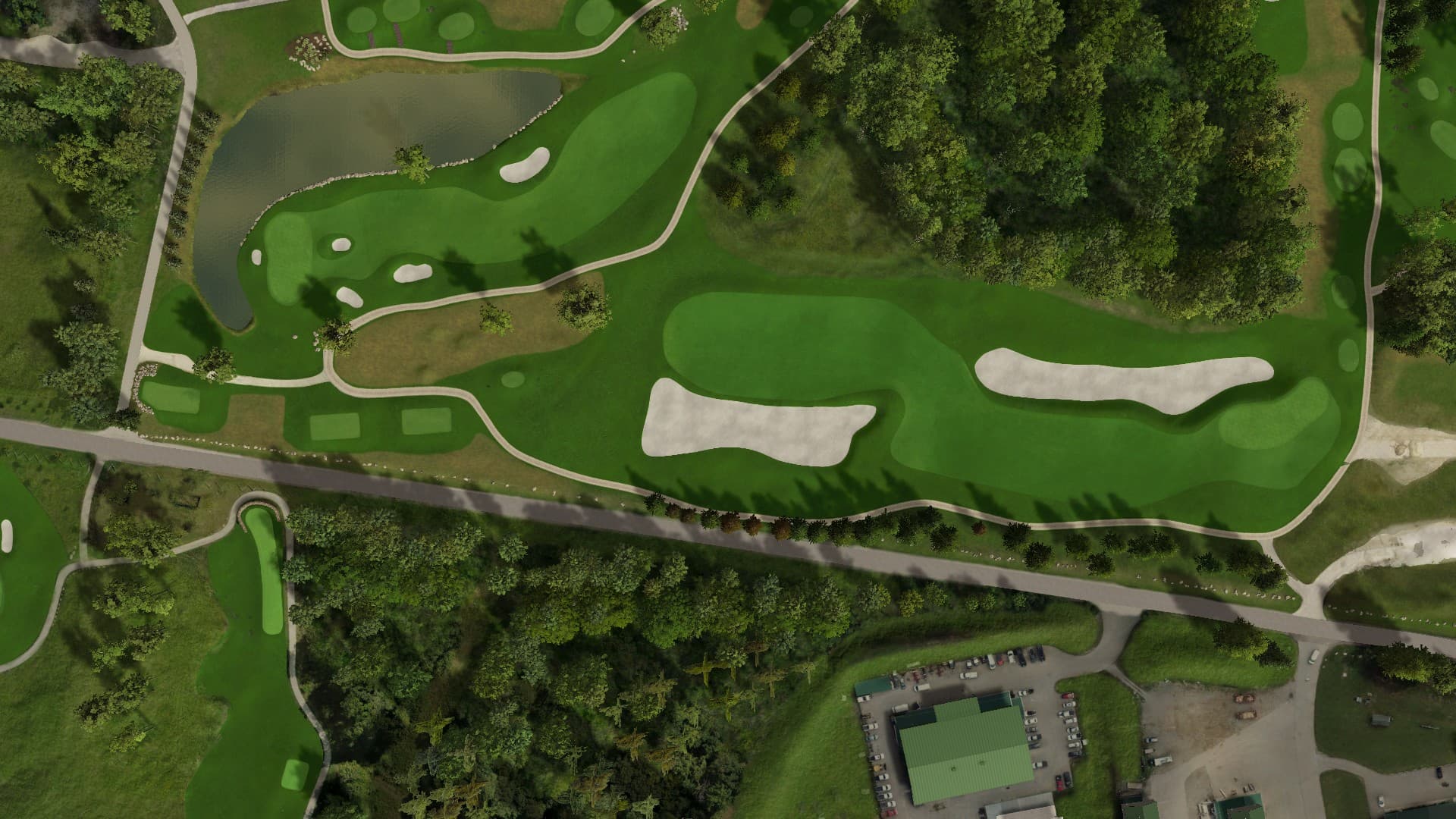 Hole 14 at Nemacolin- Mystic Rock