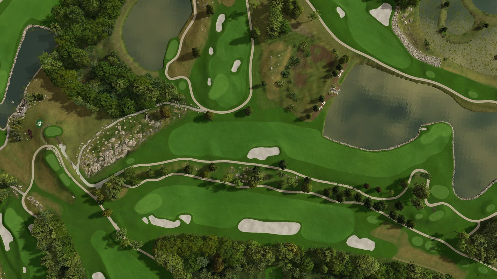 Hole 16 at Nemacolin- Mystic Rock