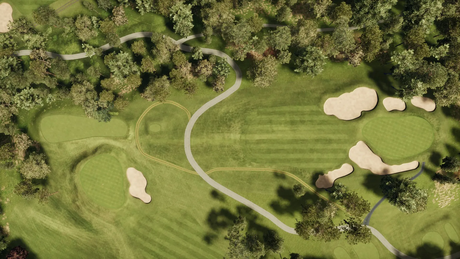 Hole 2 at Naruo Golf Club