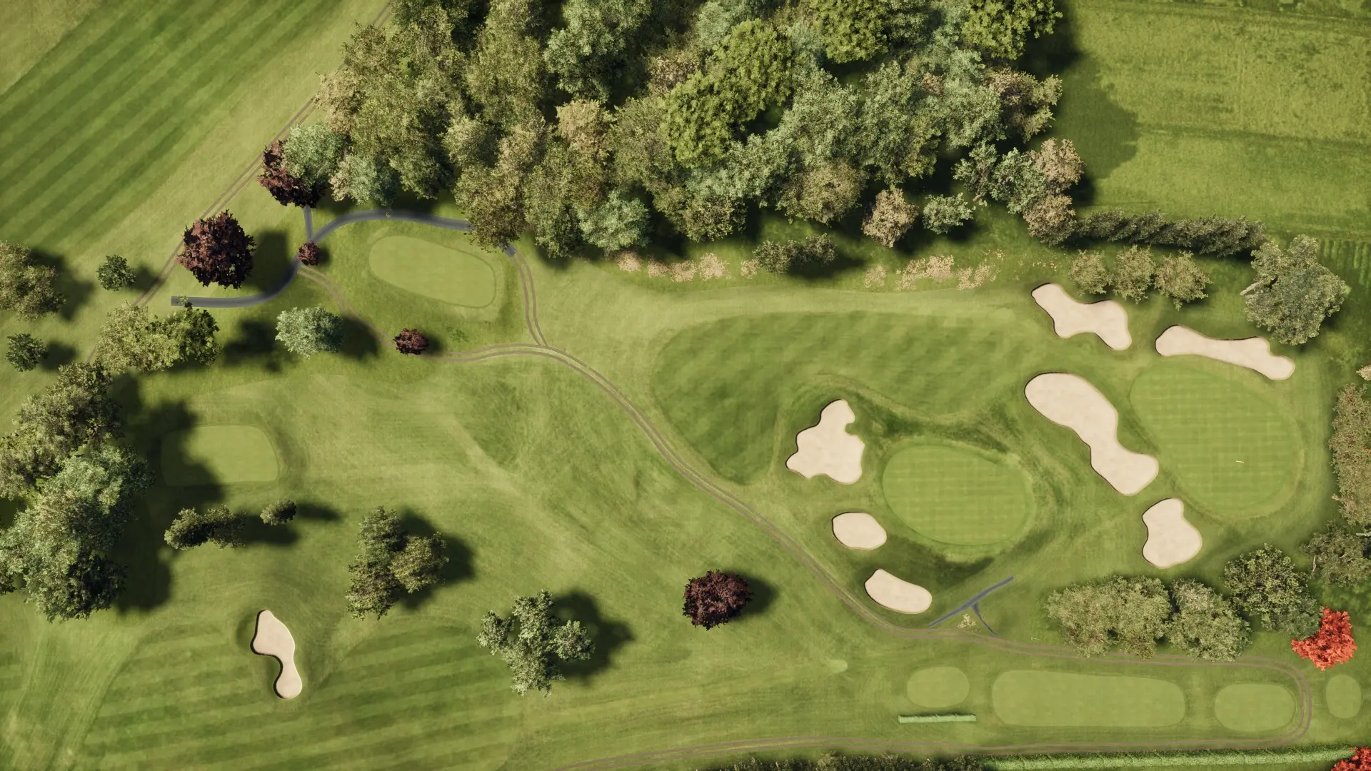 Hole 4 at Naruo Golf Club