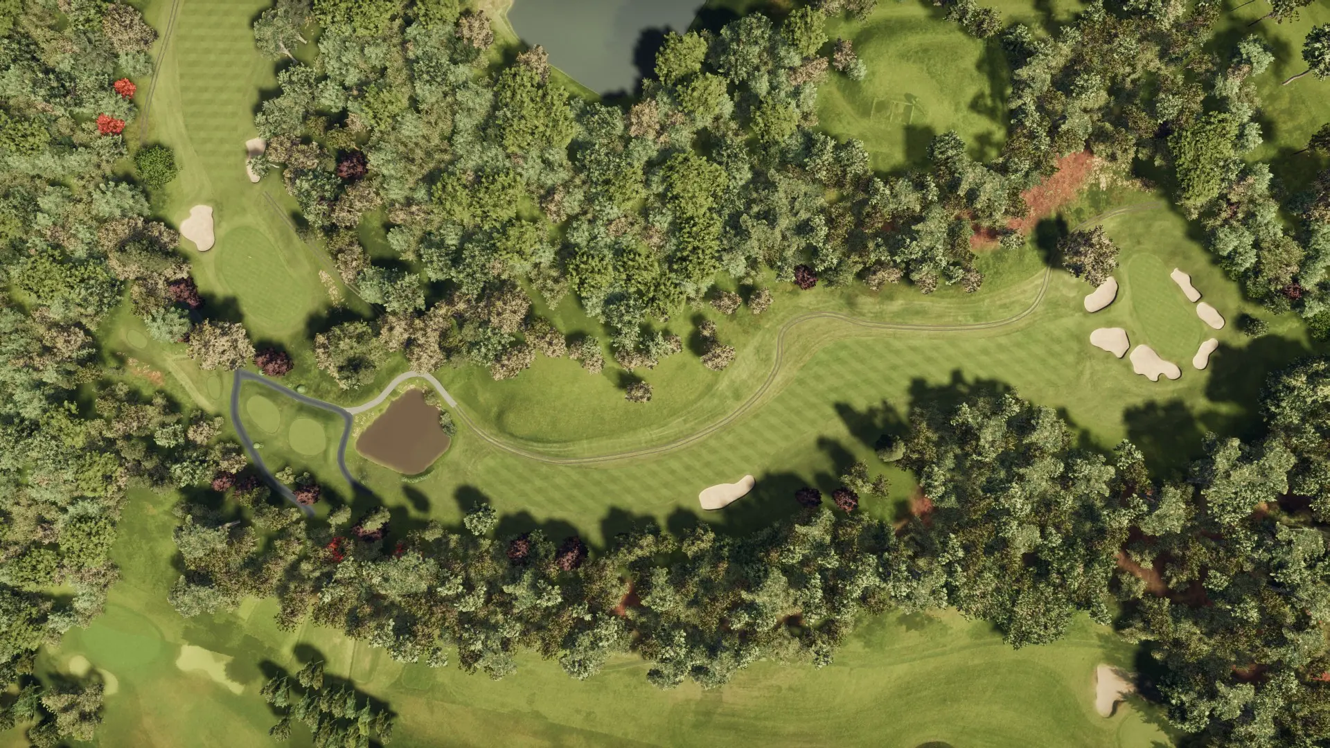Hole 9 at Naruo Golf Club