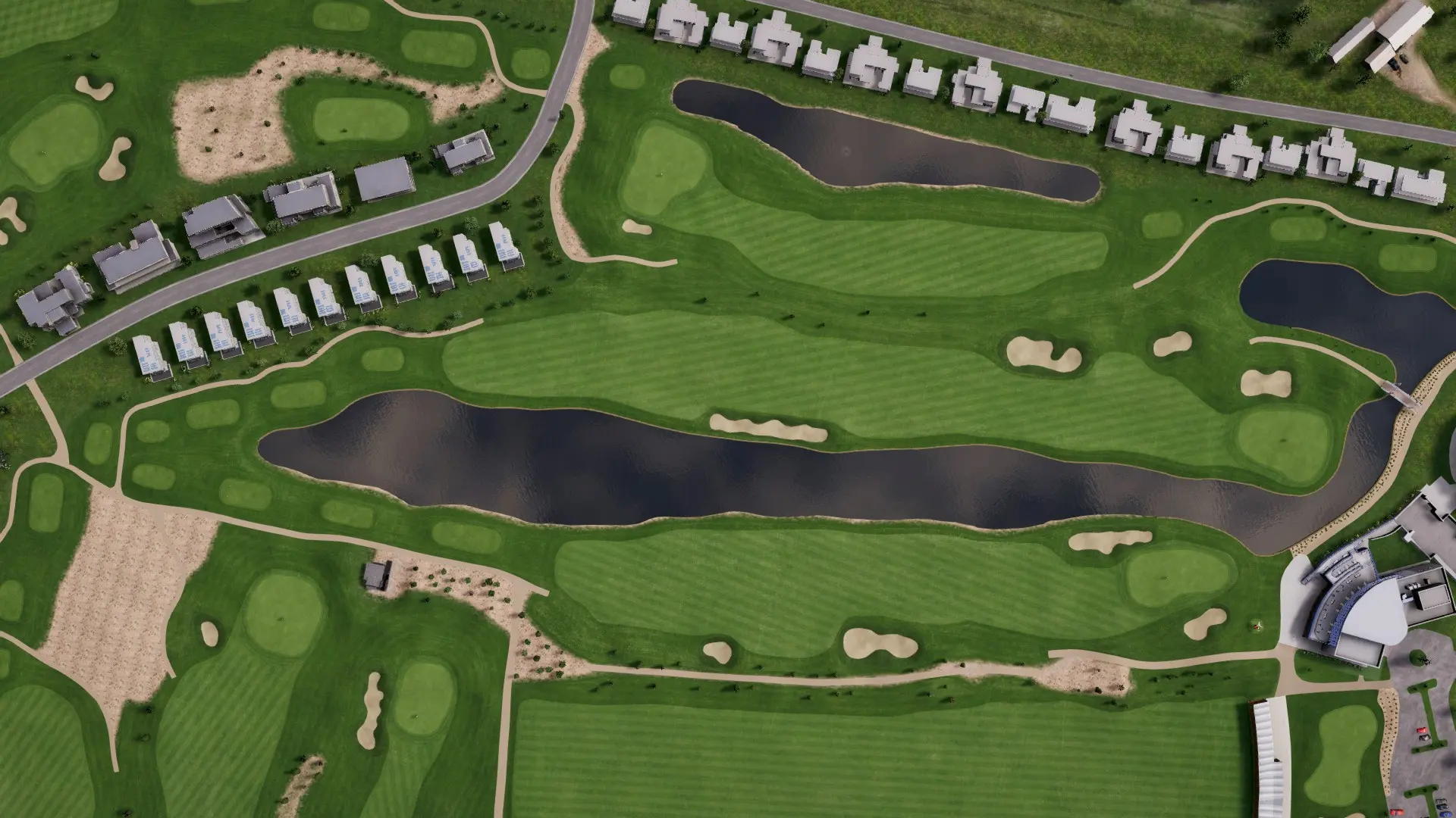 Hole 18 at National Golf & Country Club Romania