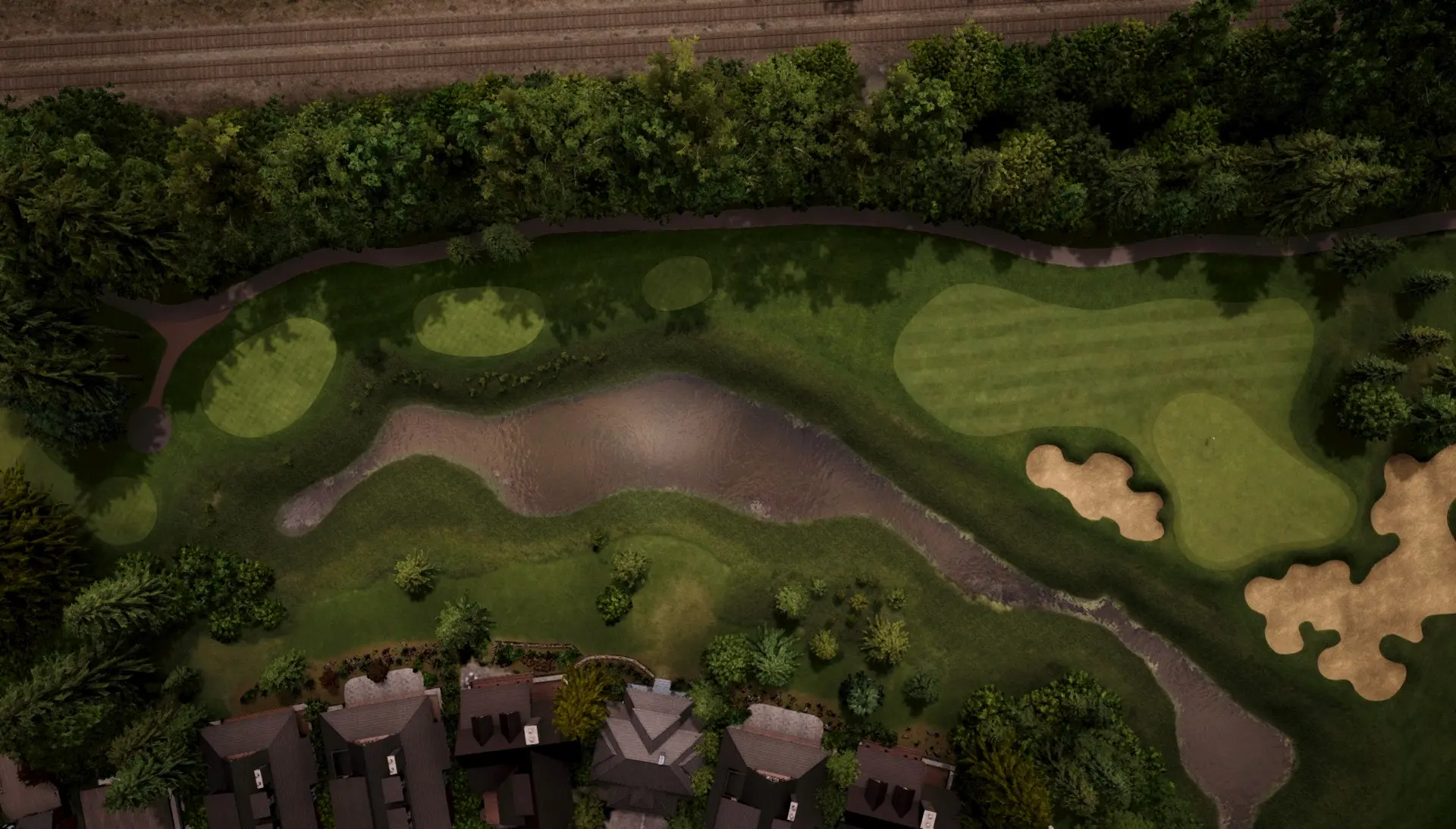 Hole 2 at Nicklaus North GC
