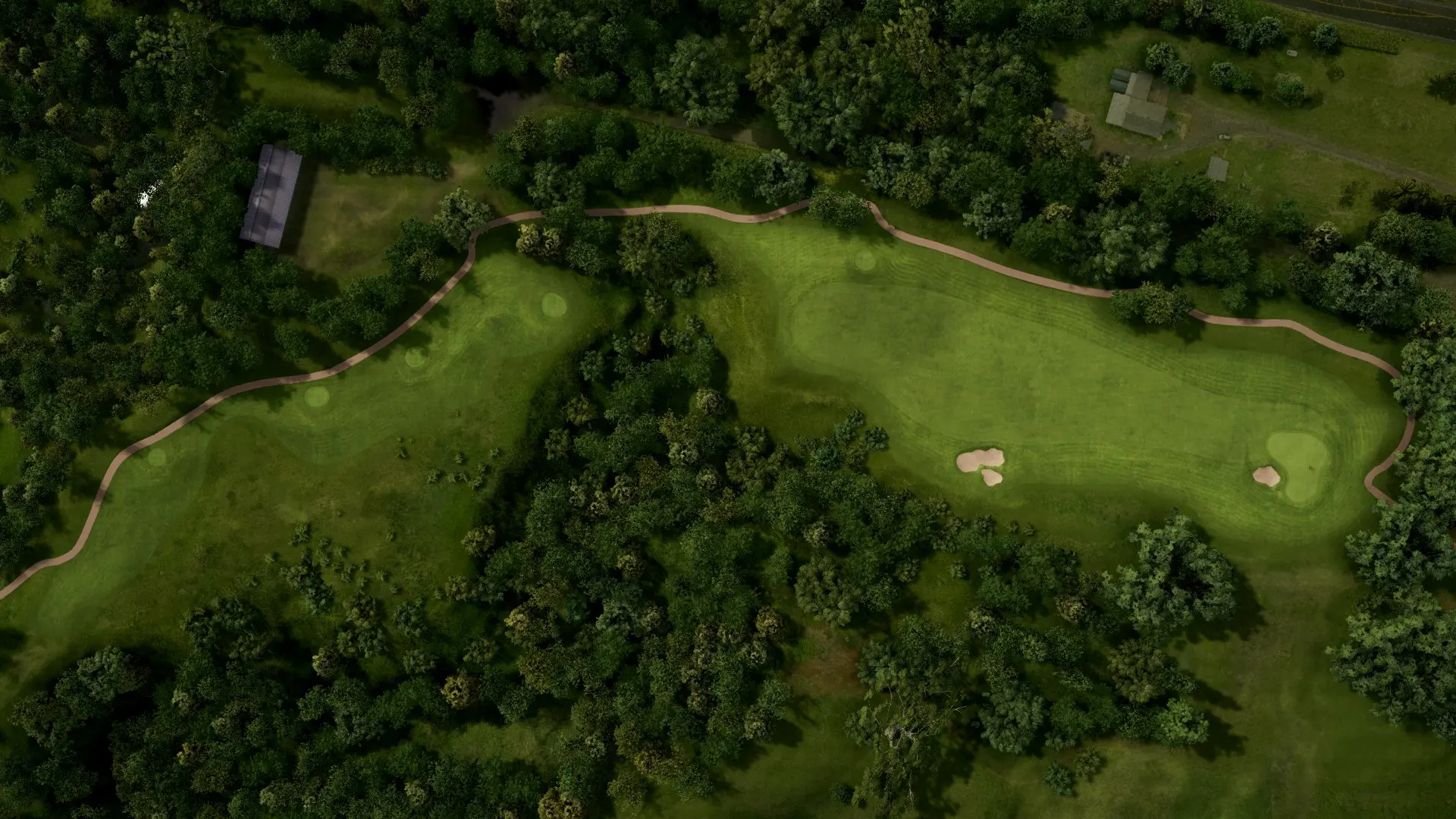 Hole 2 at North Shore Preserve