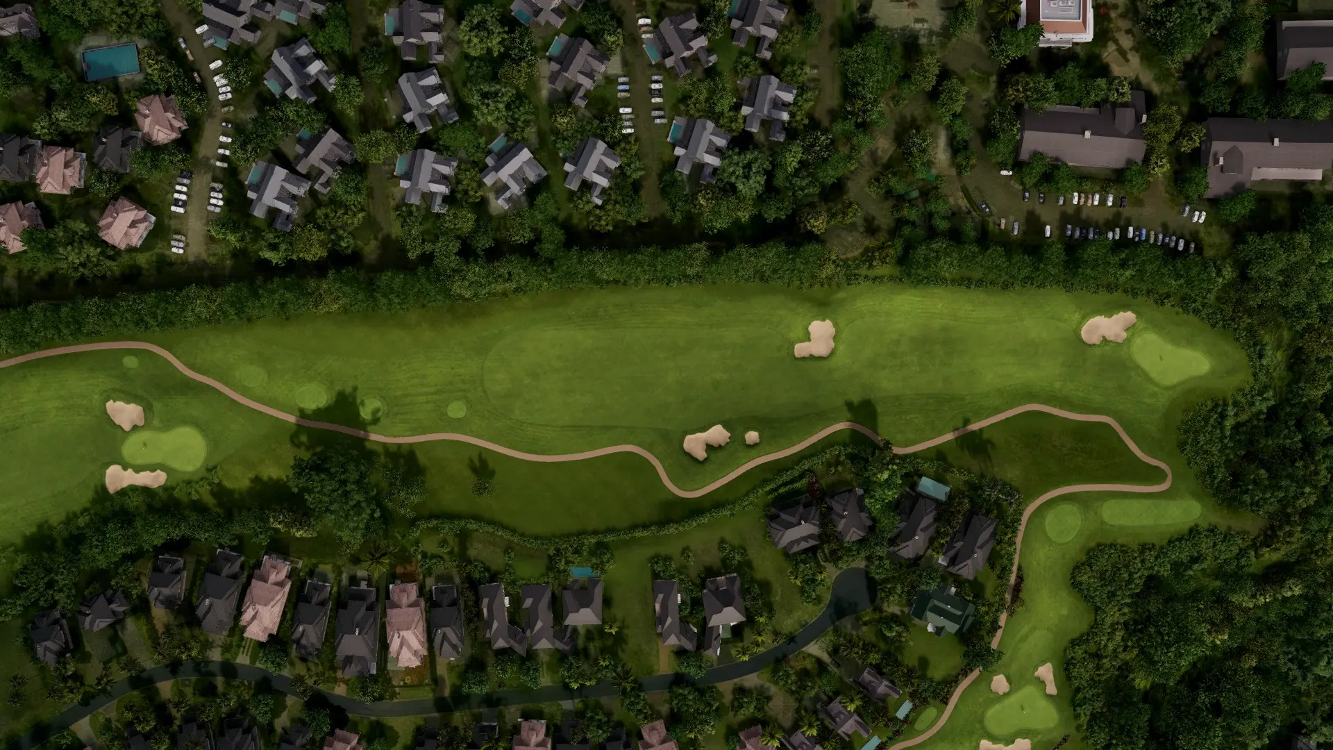 Hole 5 at North Shore Preserve