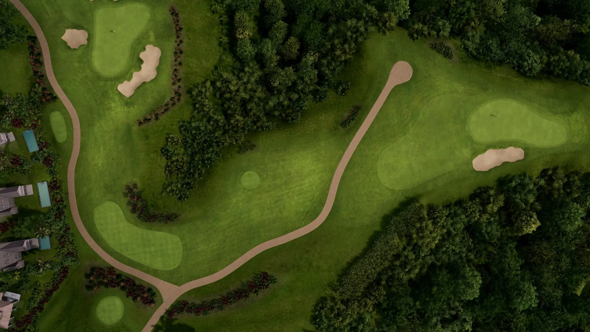 Hole 7 at North Shore Preserve